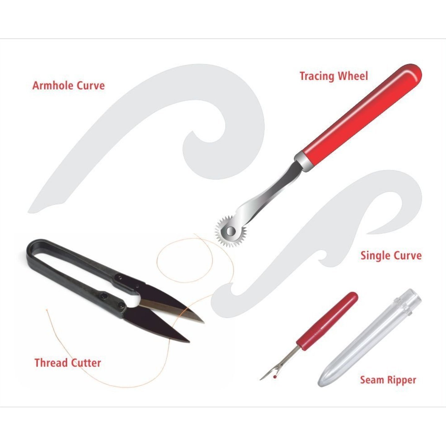 Qatalitic Sewing kit Set of 5