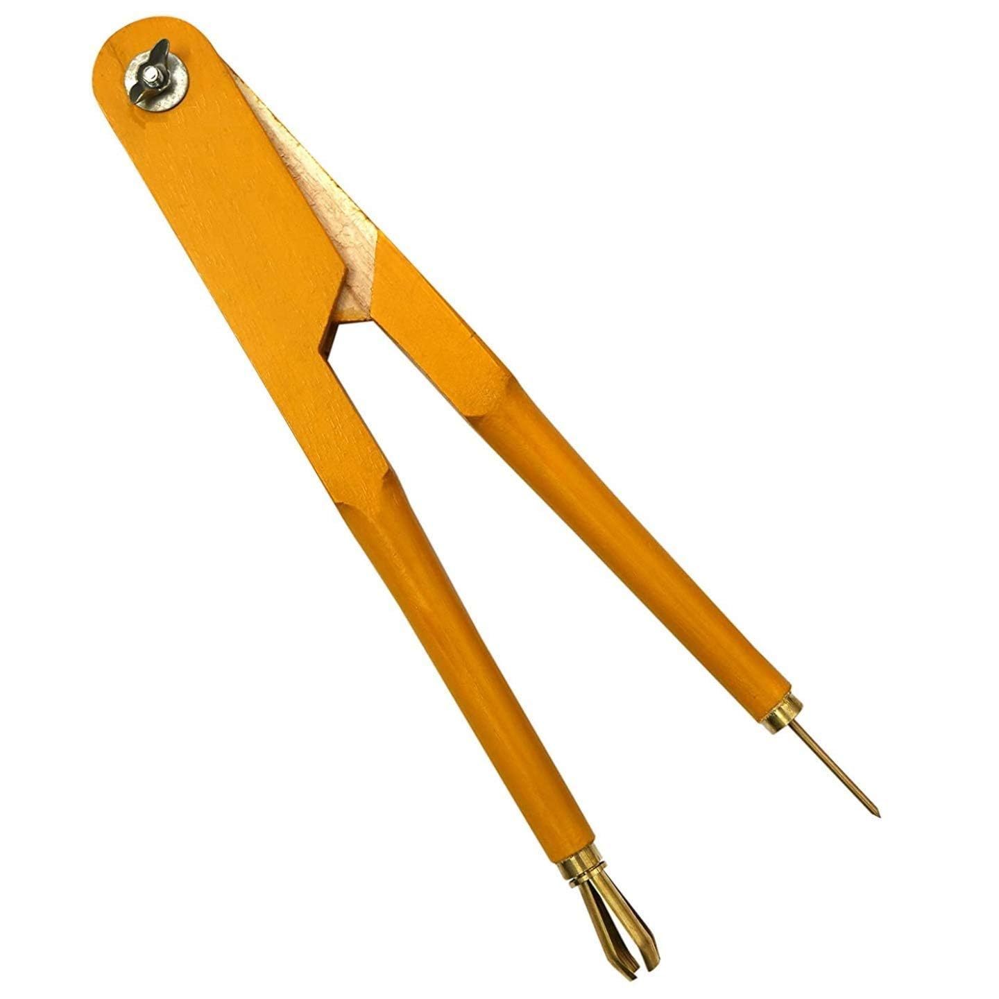 B08TC7V8CV VeriXpress, Wooden Compass for Teachers Superior Quality  for Black Board  with Brass Fitting - for Schools, Classes and Any Teaching Purpose Compass