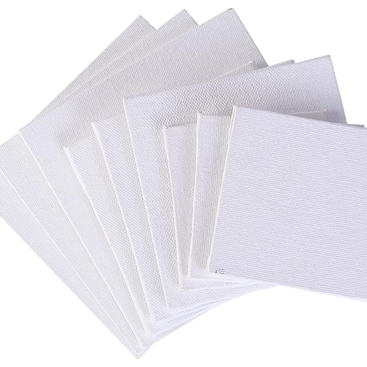 Qatalitic 9 Pc Combo Cotton Canvas Boards for Painting Using Acrylic Paint or Oil  3 x3,4 x 4 and 5 x 5 inch 3pc Each NOVEMBER 2023