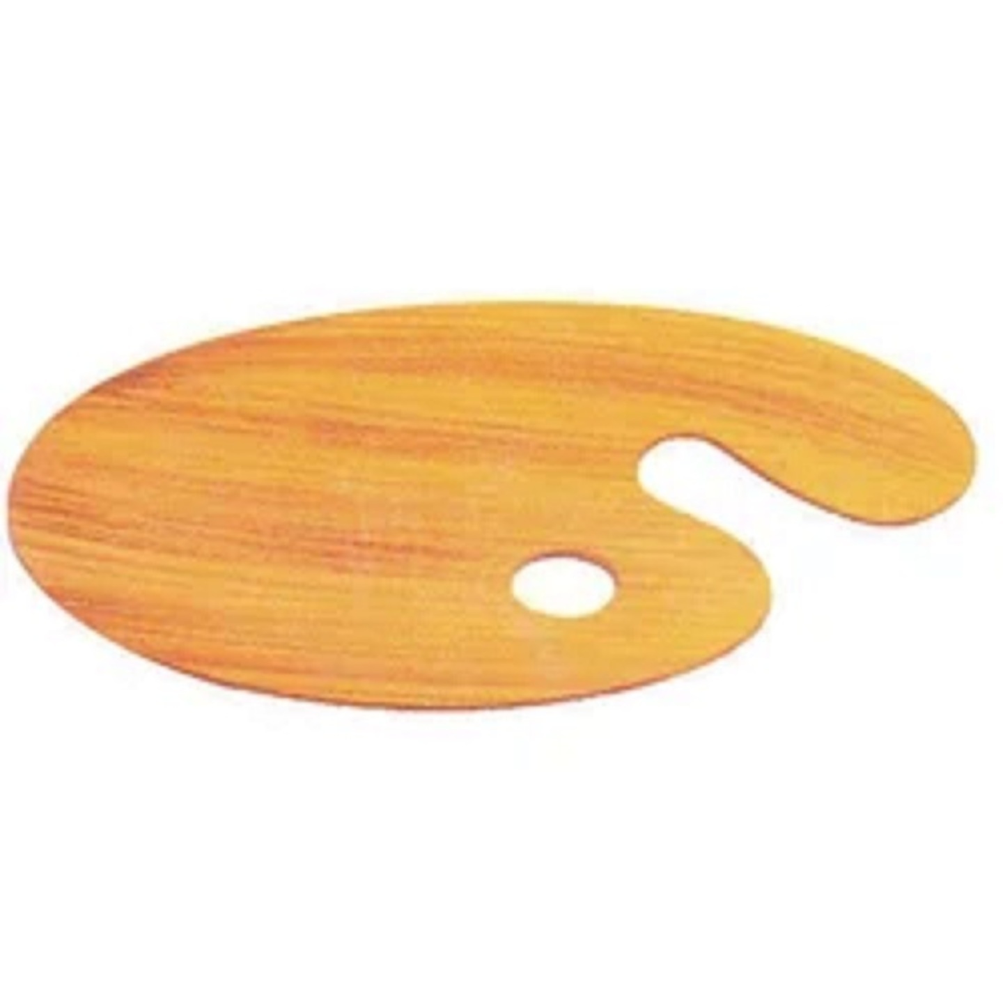 Qatalitic Extra Large Wooden Palette YellowOval 17 x 10 Inch Artist Painting Palette with Thumb Hole, Non-Stick Oil Paint Palette, Mixing Easy Clean Art Paint Palette 1 PCS, Mix Acrylic, Oil, Watercolor NOVEMBER 2023