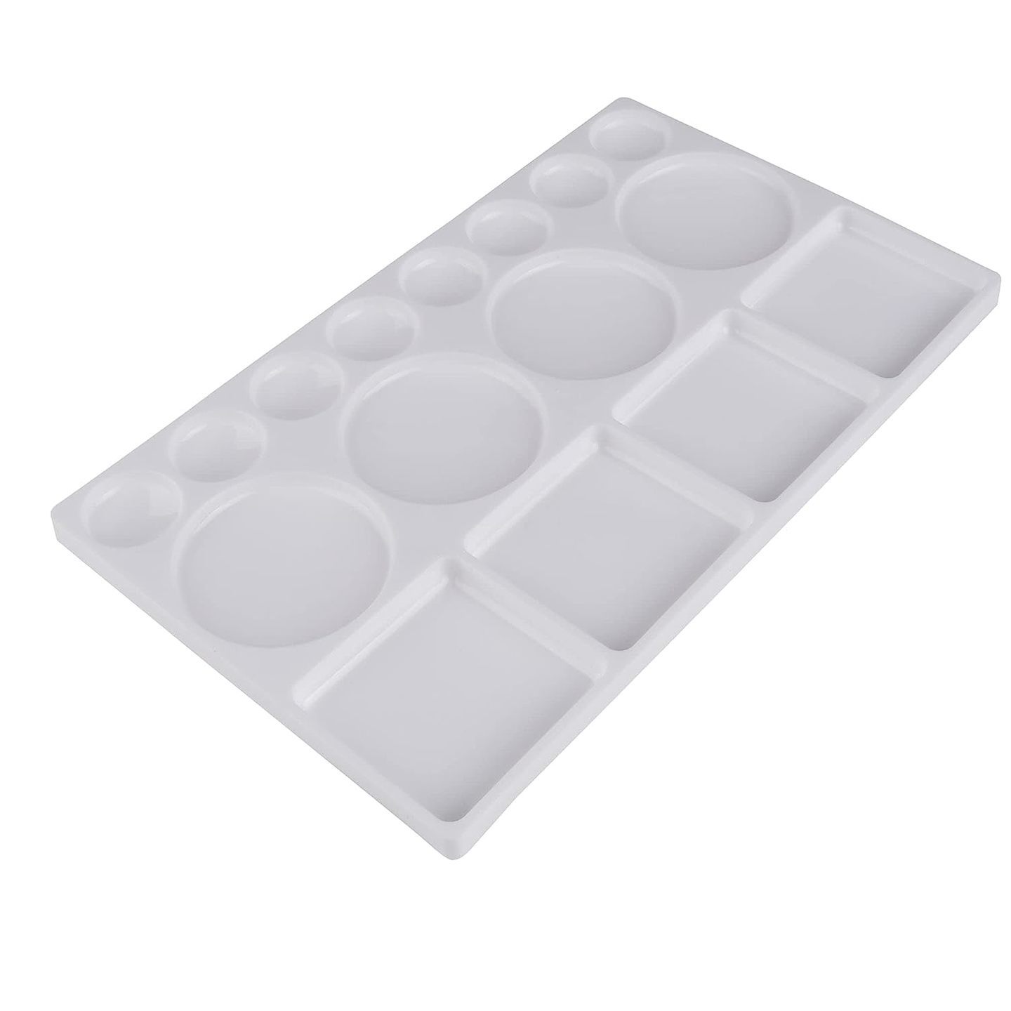 Qatalitic   16 Well Rectangle Plastic Painting Palette