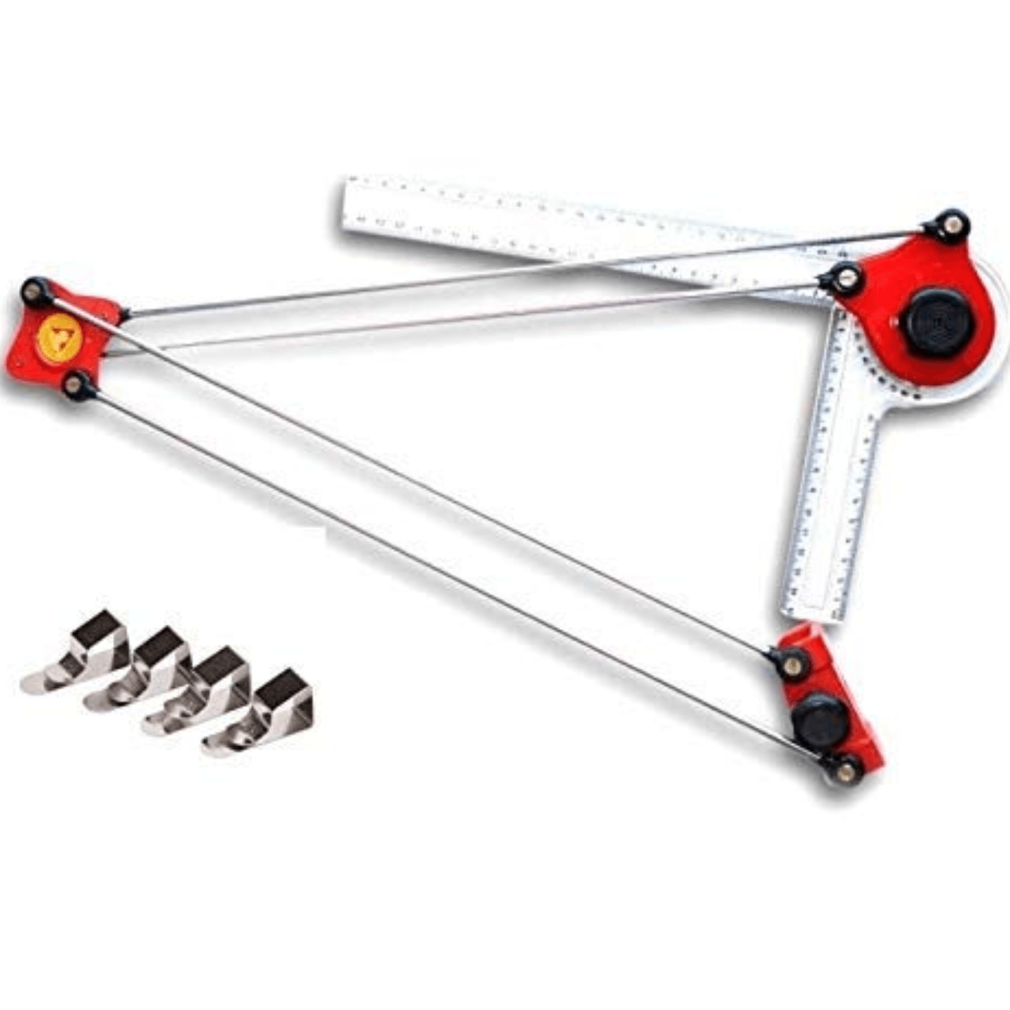 B08MVW1HHN Veriexpress, Mini Drafter for Engineering Drawing with Cover and Set of 4 Drawing Board Metal Clips, for Students, Architects, Artists