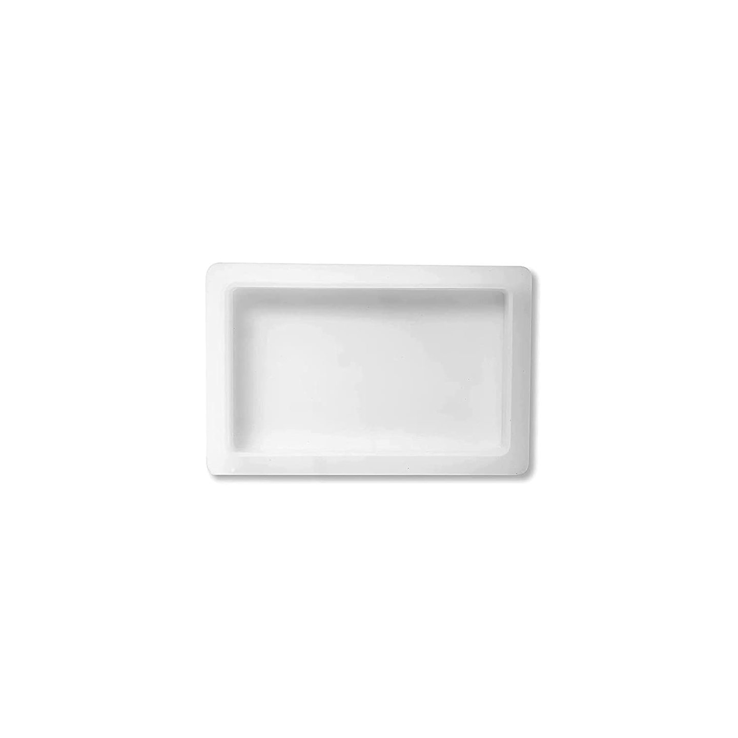 Qatalitic Mould for Resin Art Silicone Casting Mould Epoxy Casting Mould Silicone Jewellery Casting Mould DIY Coaster Mould Rectangle Shape (Pack of 1)