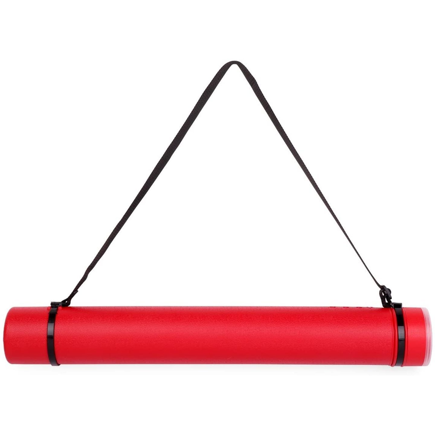 Qatalitic Drafting Tube Extendable Storage for Documents, Artworks, Blueprints, Drafting and Scrolls (RED)