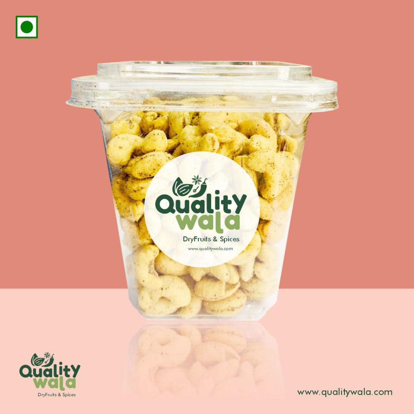 Qualitywala Cashew Nut Masala Masala Kaju Premium Quality 200Gm