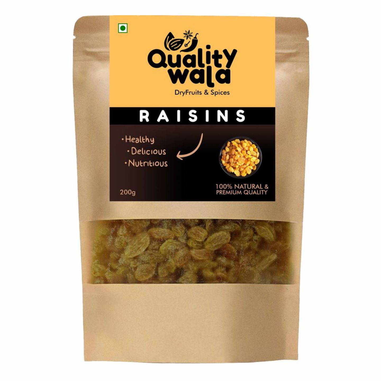 Raisins  Kishmish - Indian Superior Quality