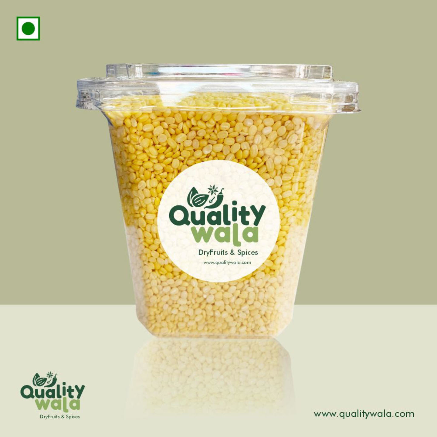 Qualitywala Popular Moong Dal (Yellow), 1kg