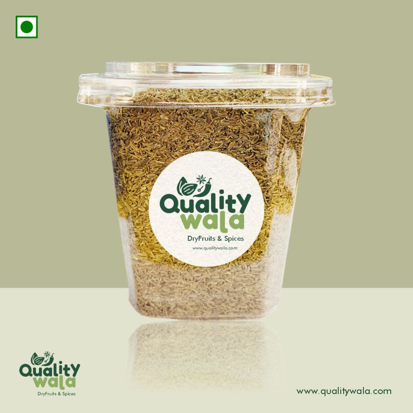 Qualitywala Cumin Seeds (Zeera), 200g