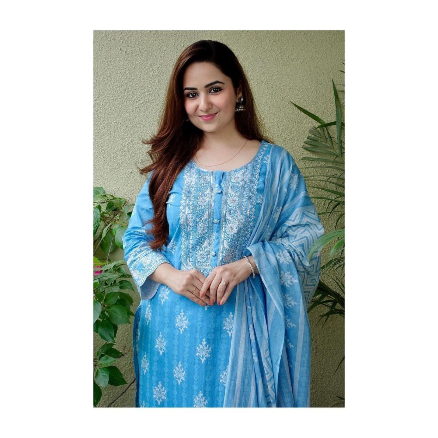 Blue Afghani Suit