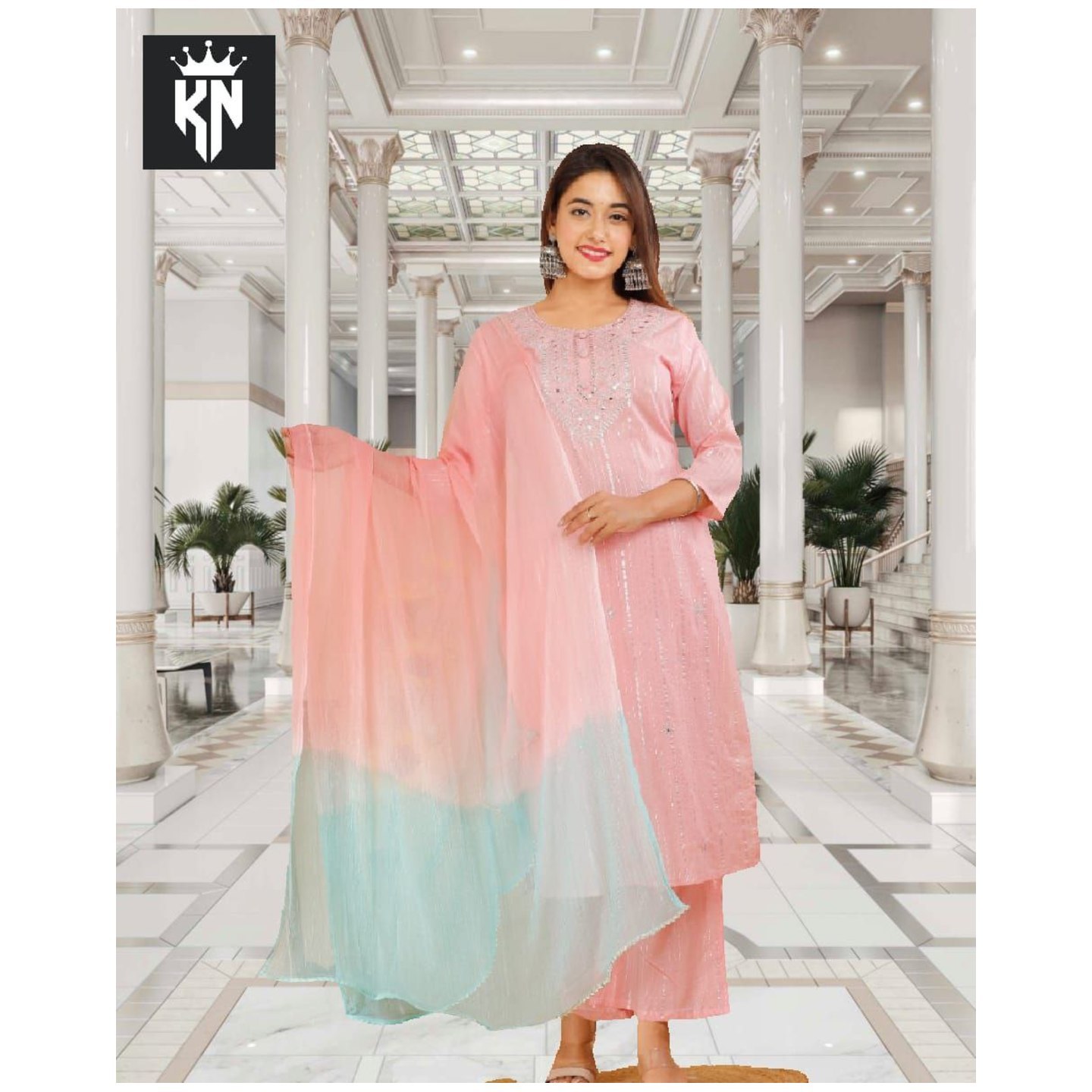 Cotton Liurex Krutis With Cotton Liurex Pant
