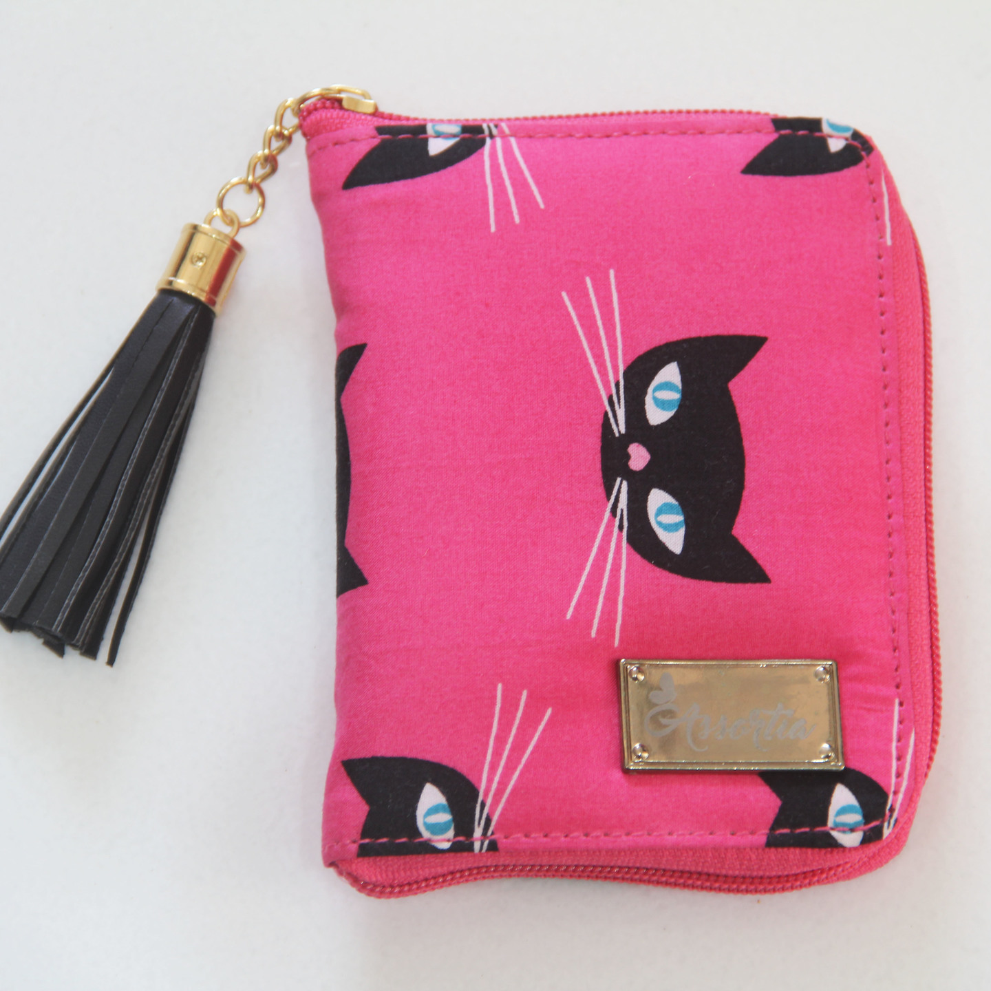 Quirky Cat Printed Wallet