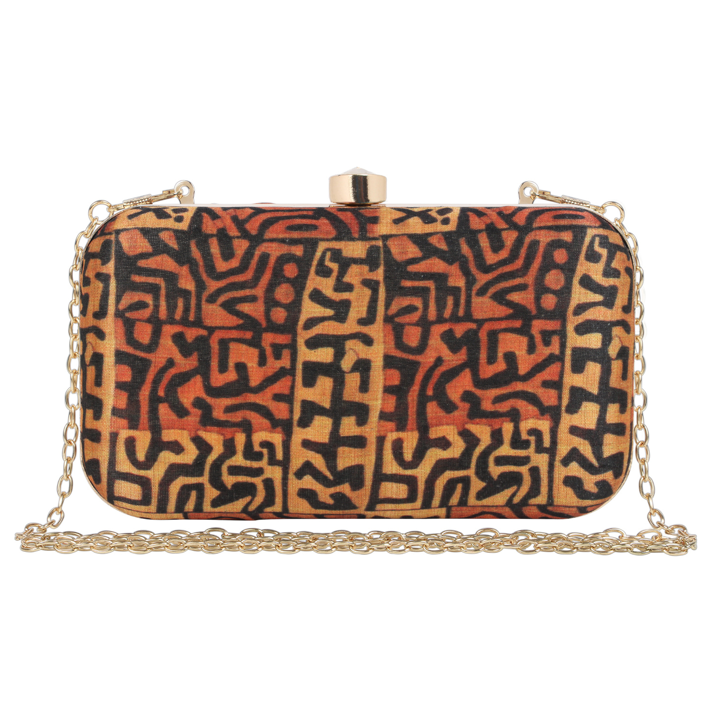 Egyptian Printed Clutch