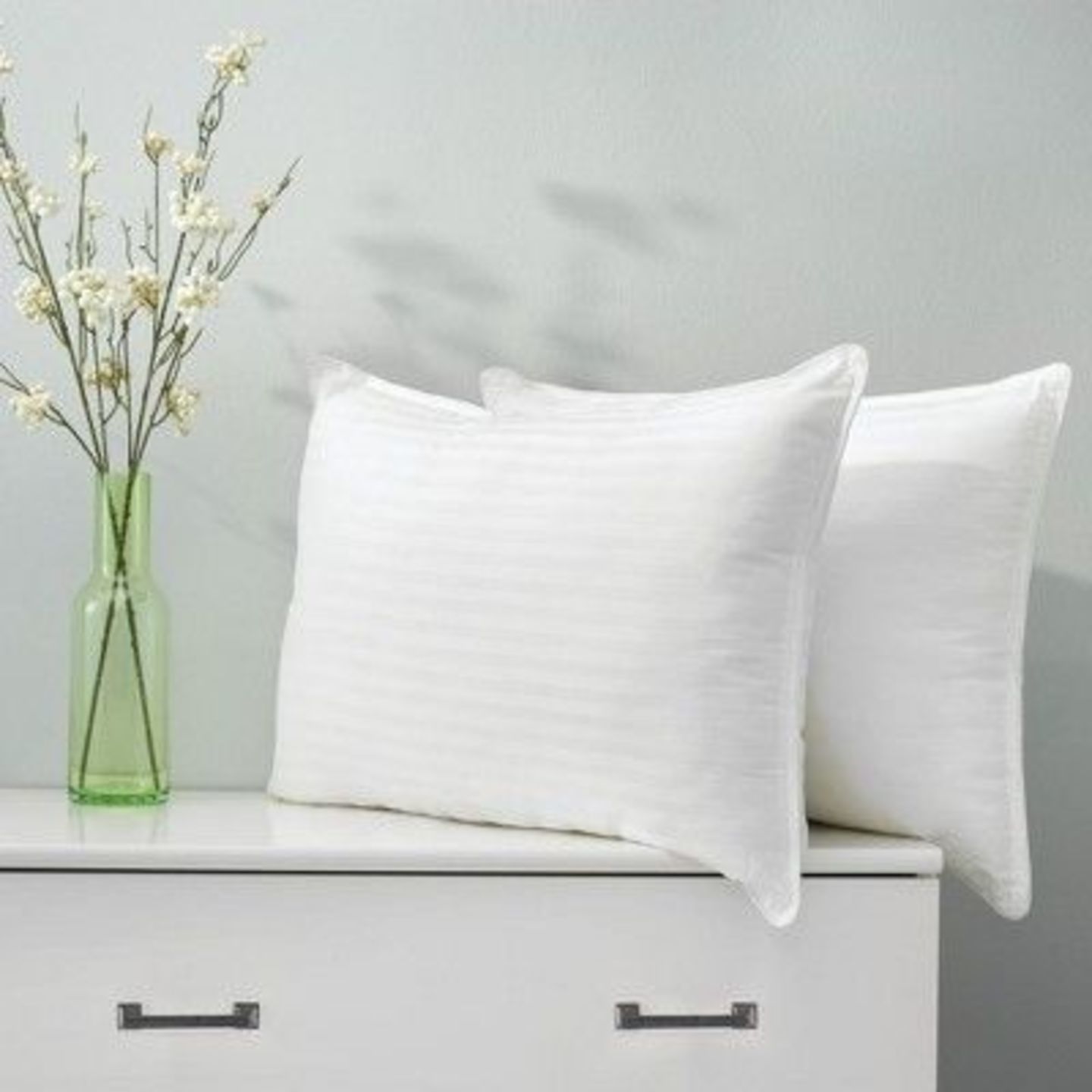 Cotton Striped Pillow Set Of 2