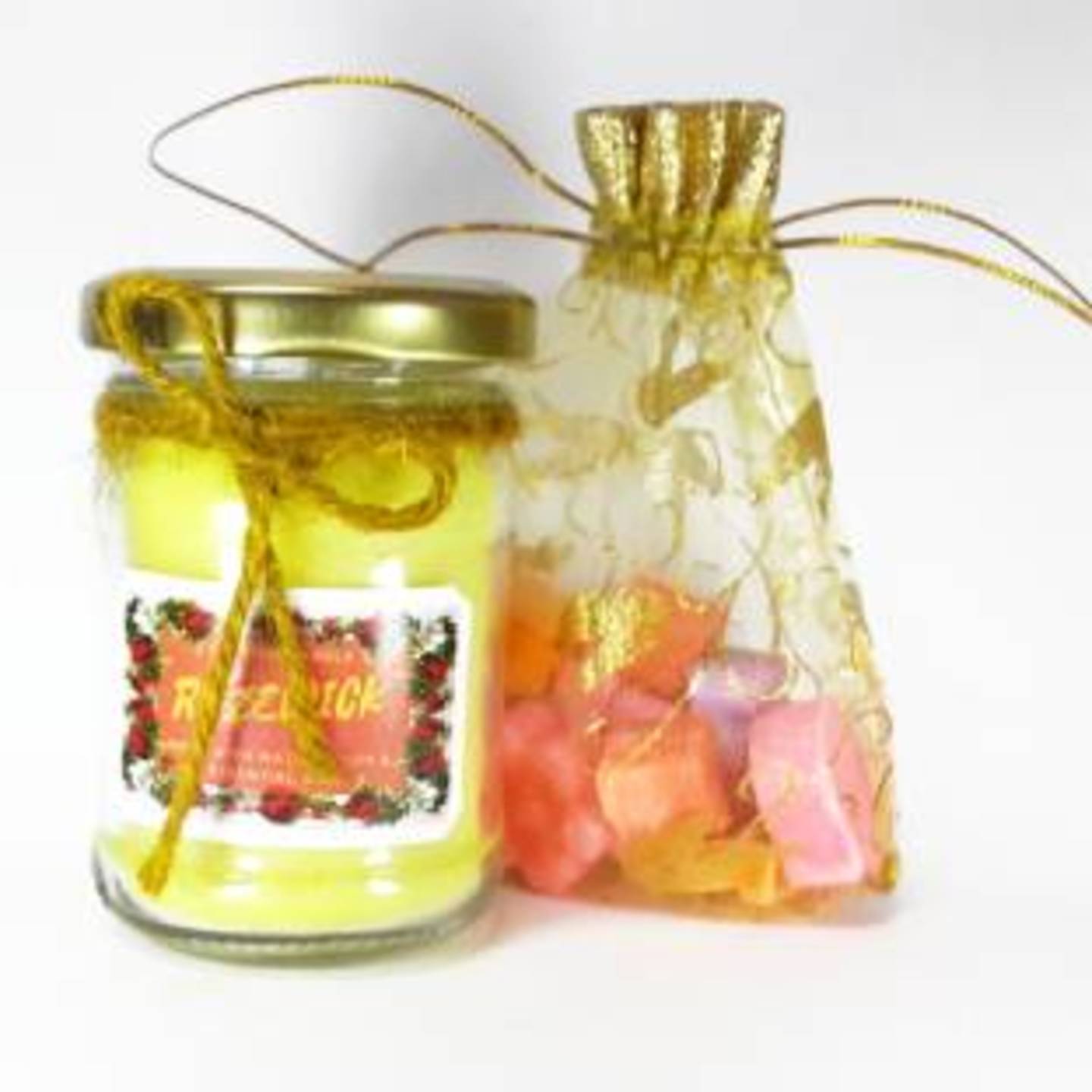 Rozewick Pinapple Soy Scented Candle & Assorted Wax Melts