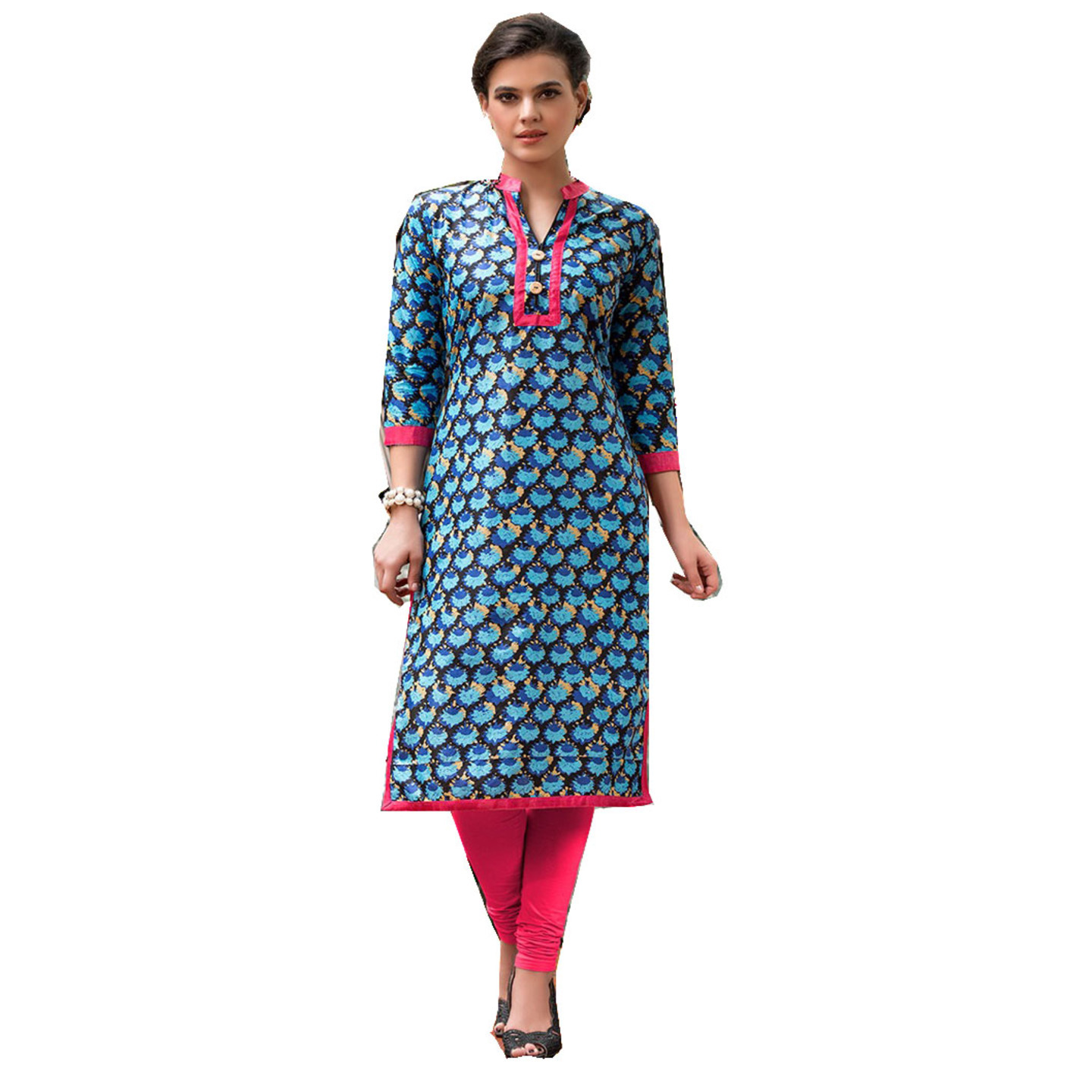 Ocean Girls Kurti(608) -Large