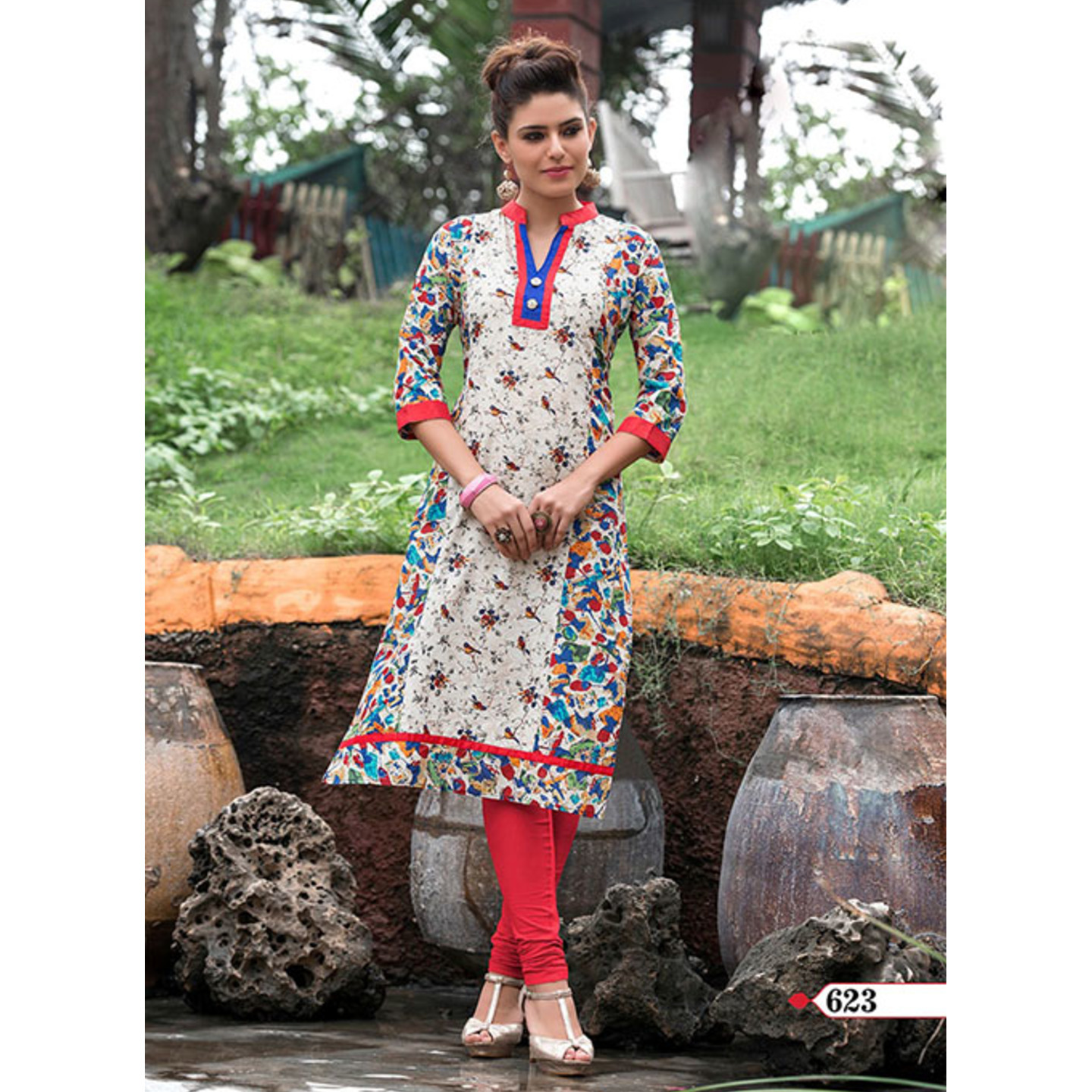 Ocean Girls Kurti(623) -Large