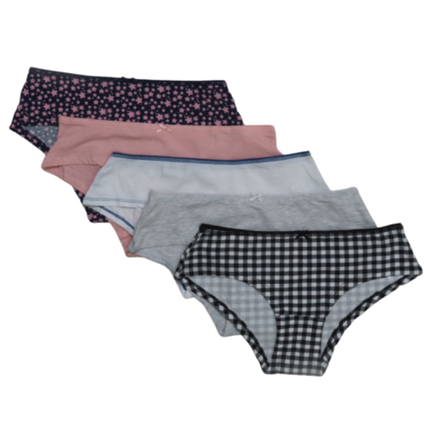 SPLASH LADIES 5 PACK HIPSTER BRIEFS