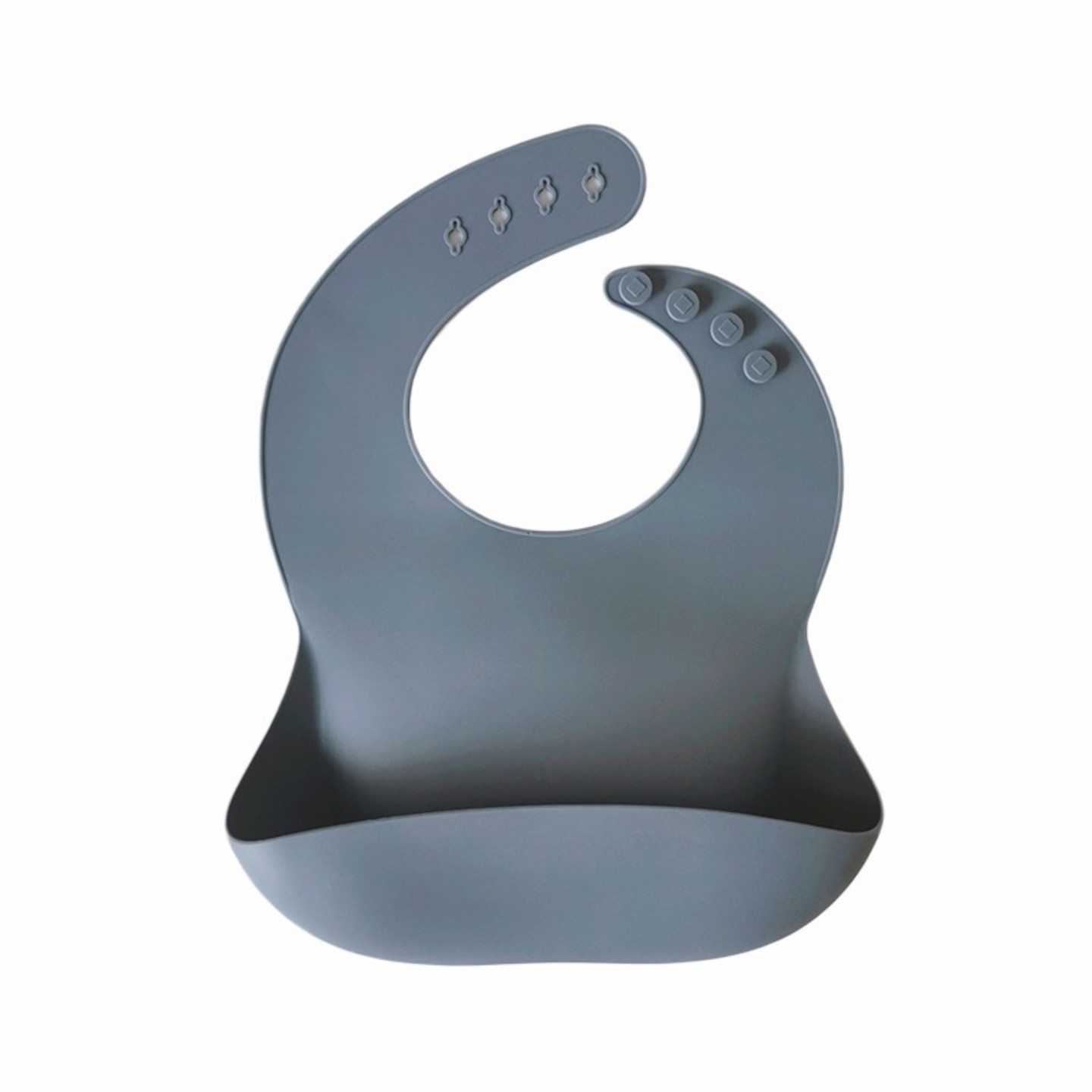 Silicone Bib - Dark Blue