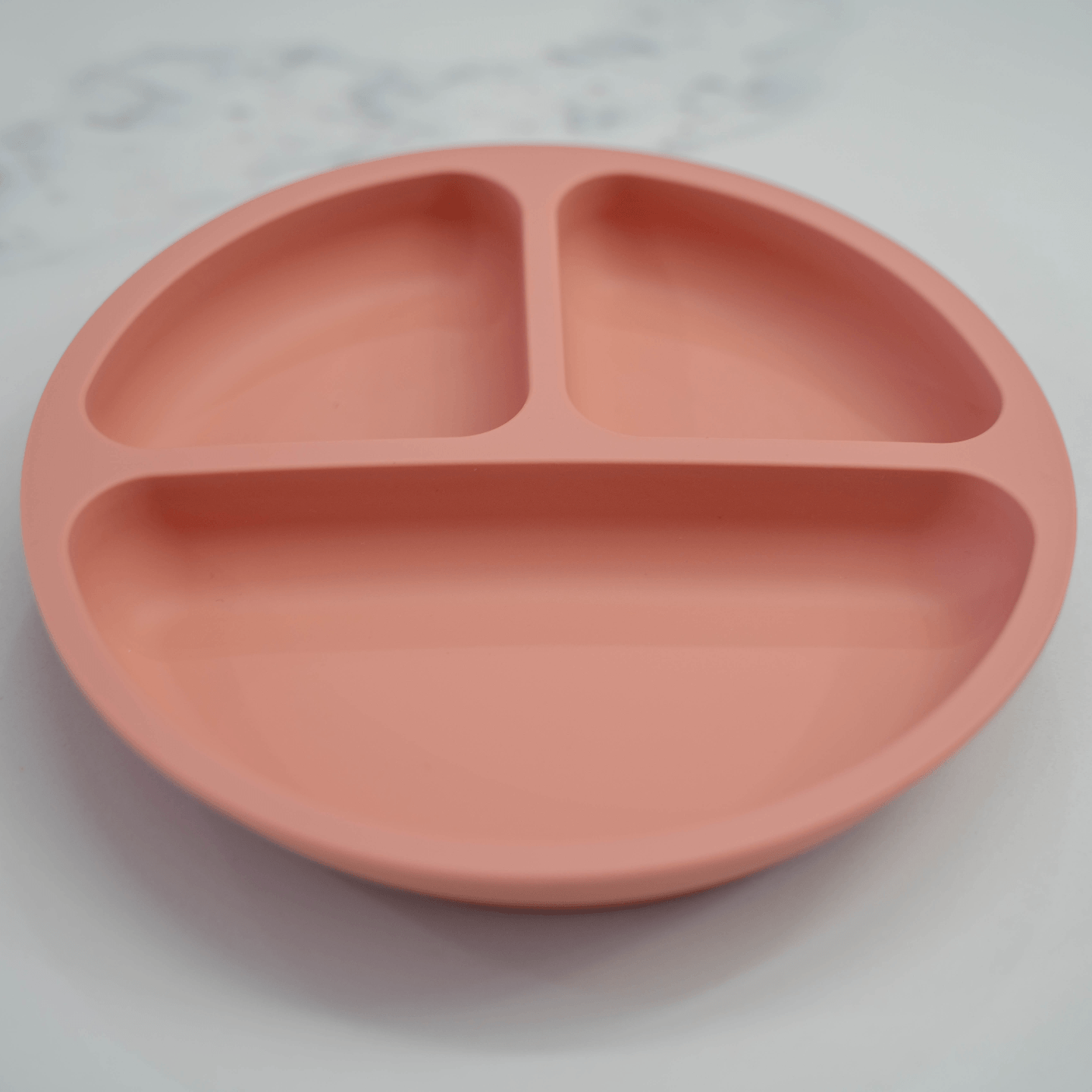 Silicone Suction Plate - Muted Pink