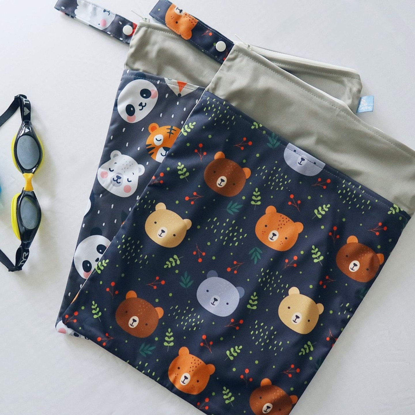 Wet bag - Snuggly Friends Bundle of 2