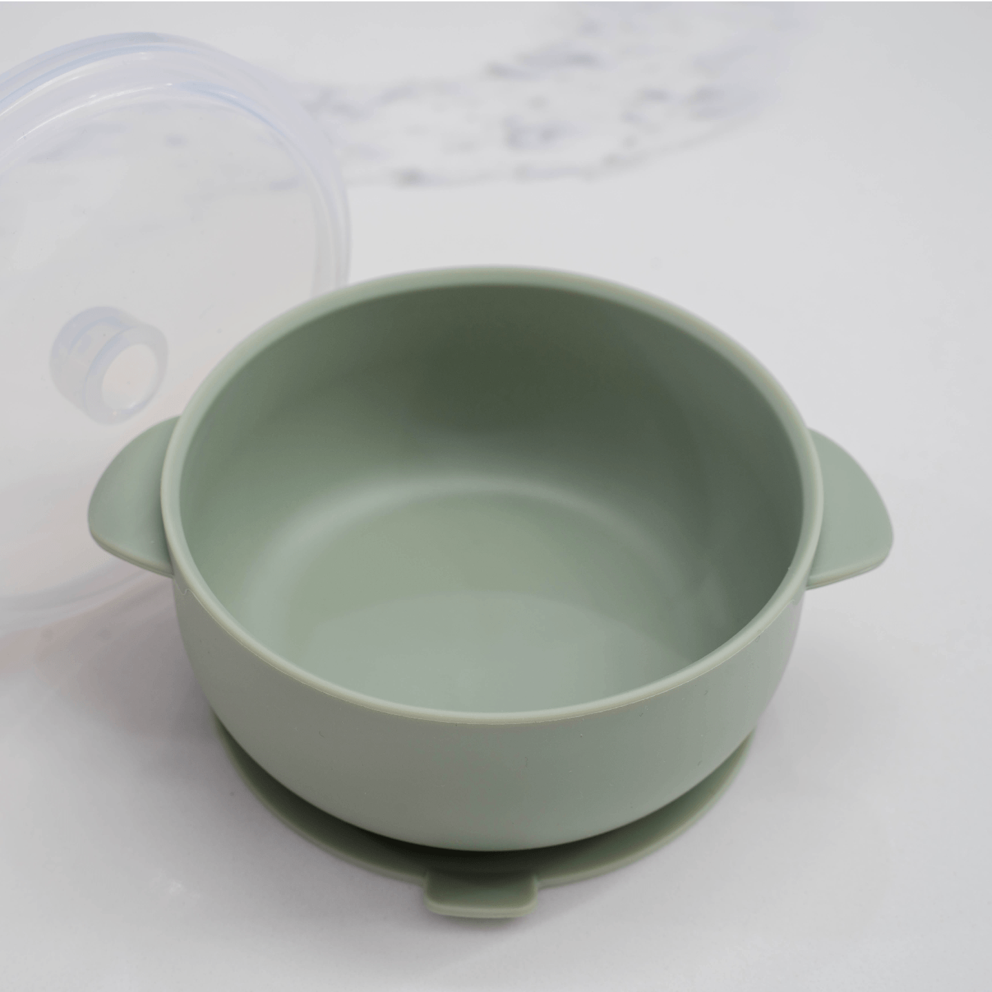 Silicone Suction Bowl - Sage