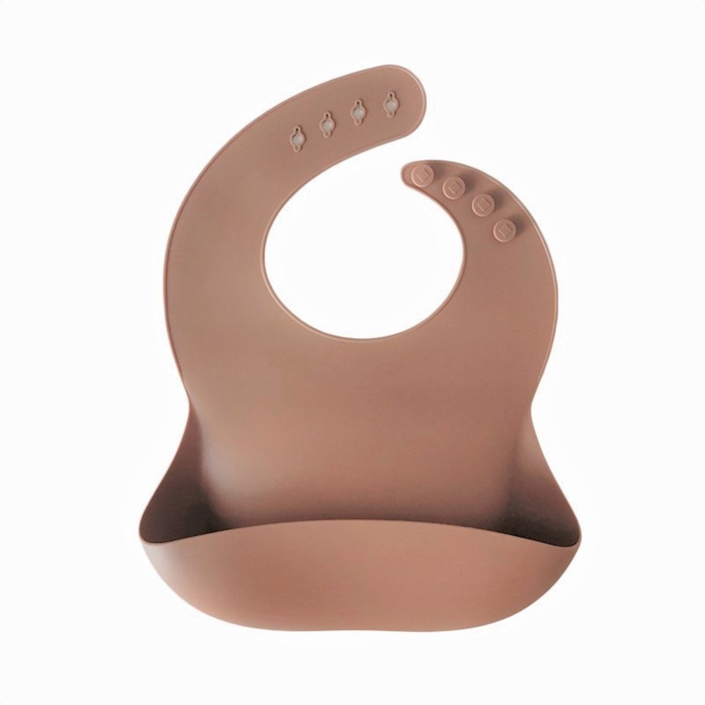 Silicone Bib - Clay