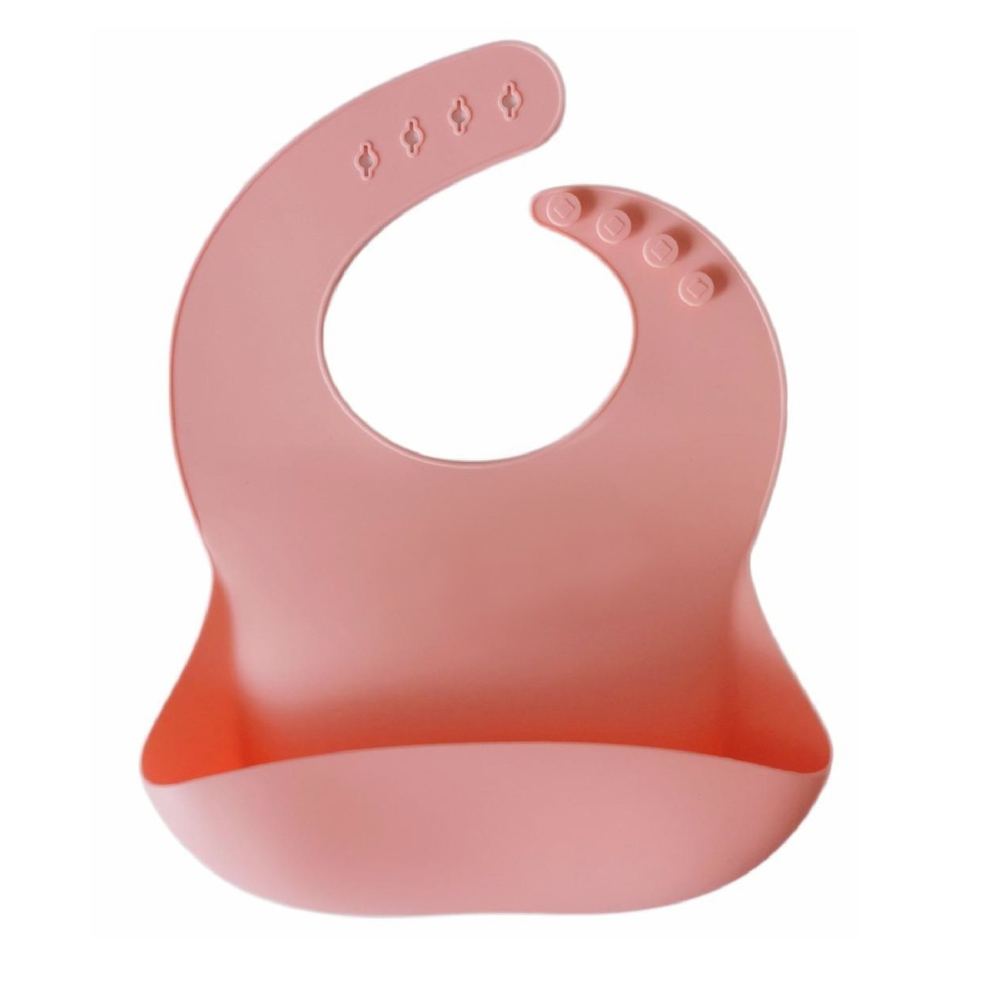 Silicone Bib - Bright Pink