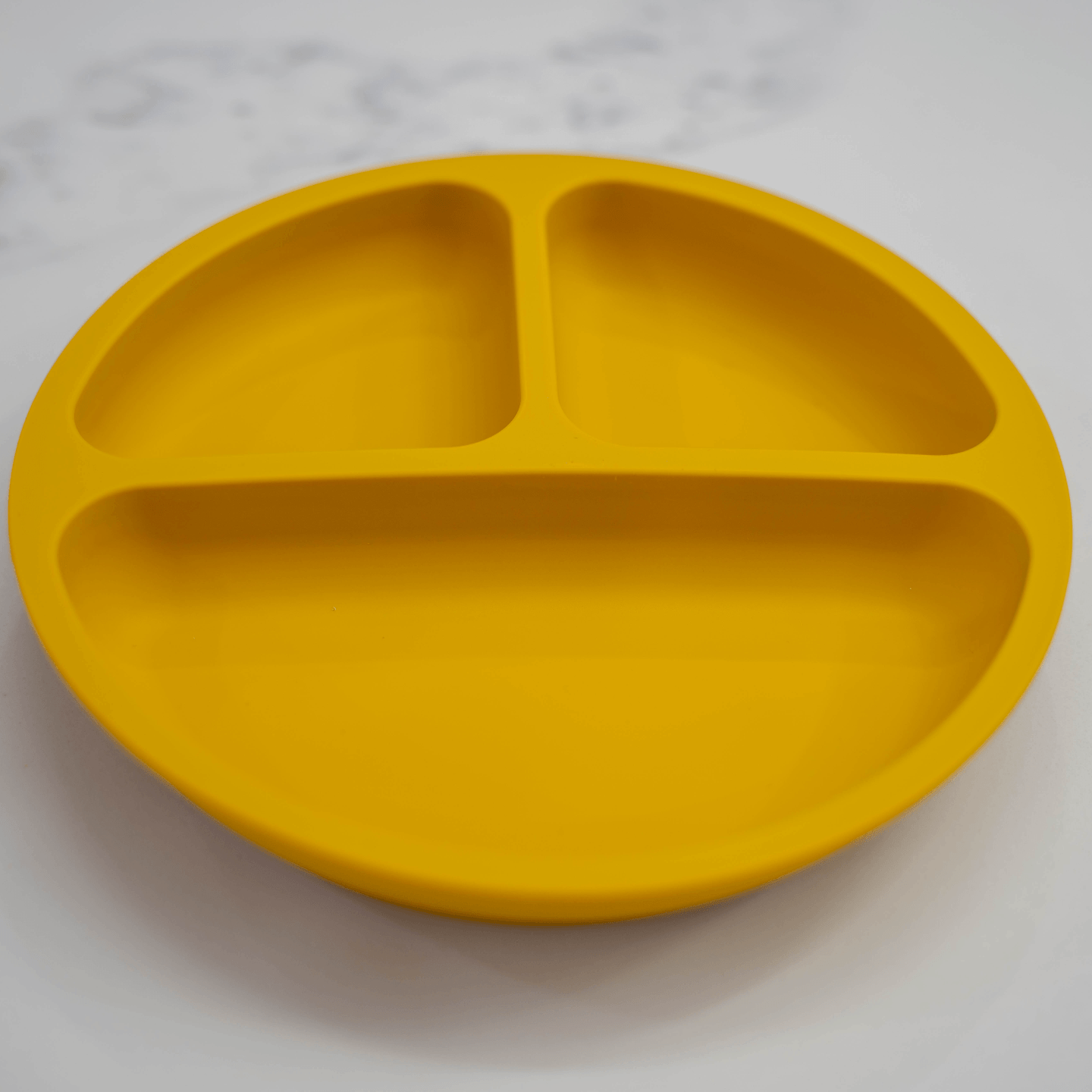 Silicone Suction Plate - Mustard