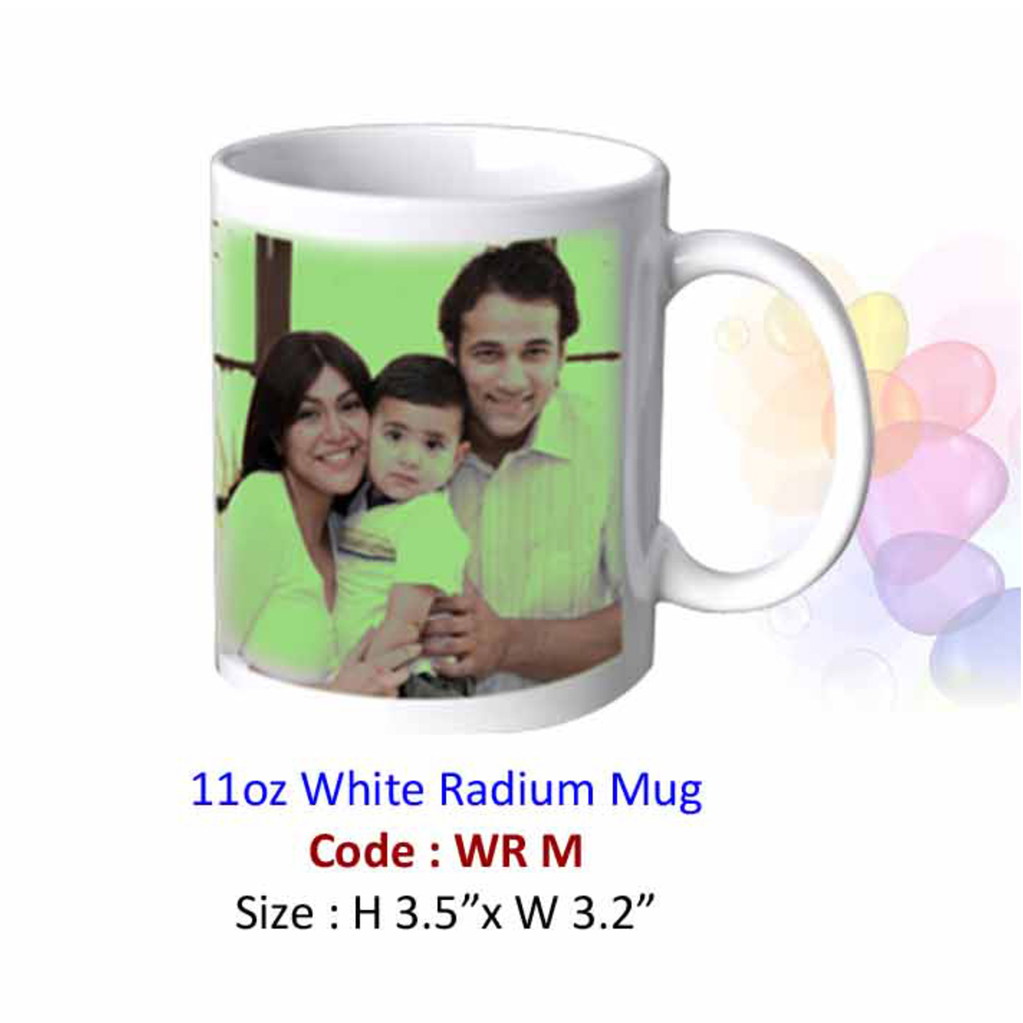 White Radium Mug