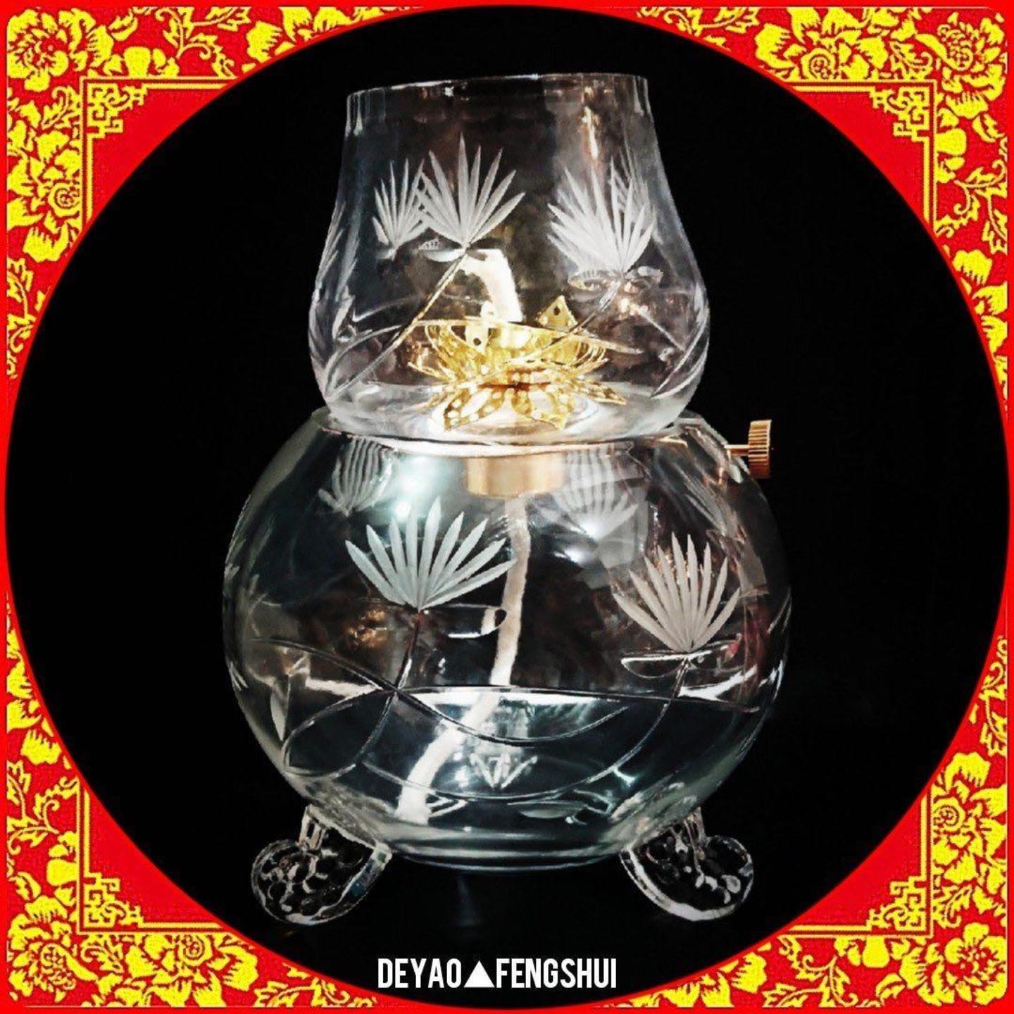 Buddhist Offering Oil Wicker Alter Lamp | 佛油灯