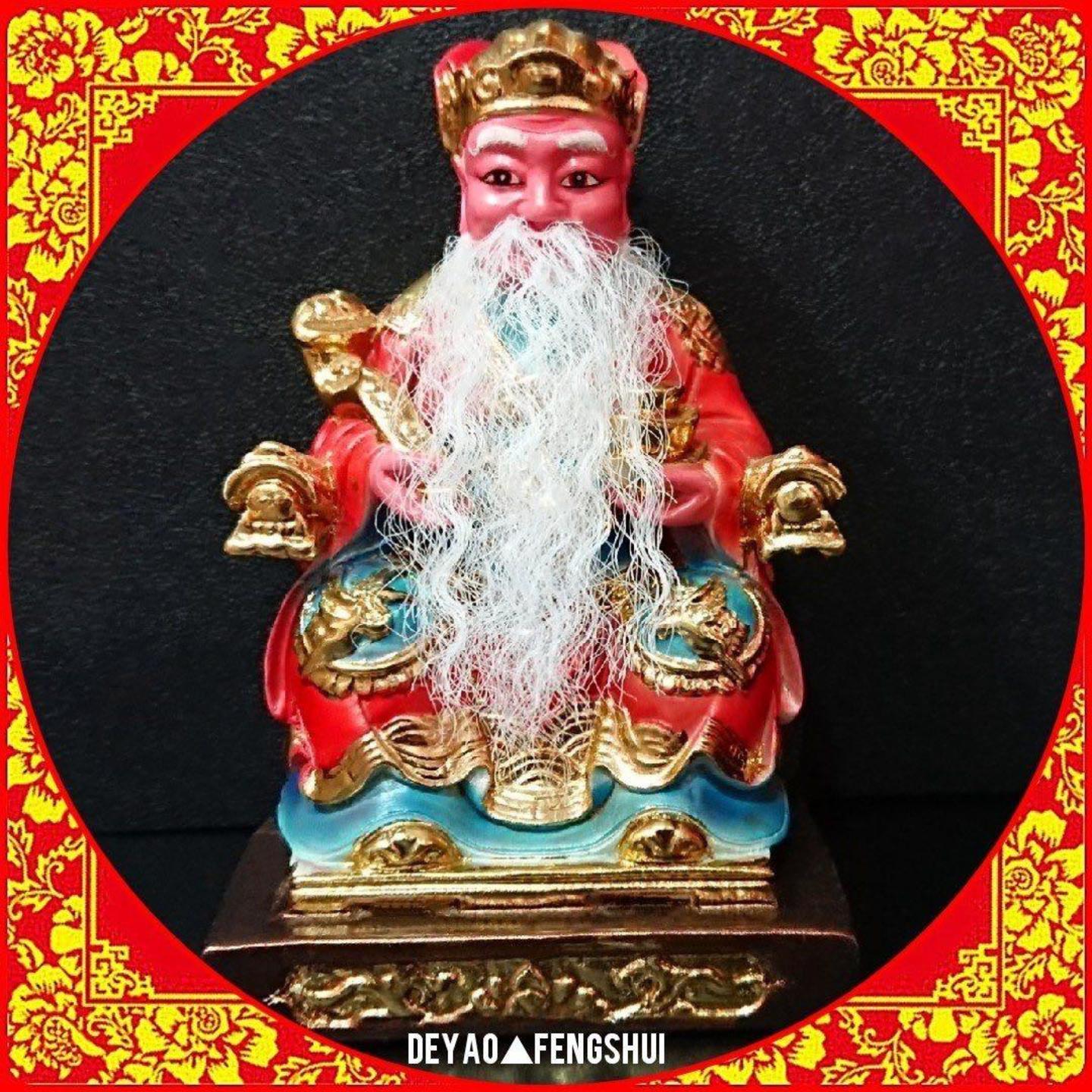 Religious Earth God Statue | 土地公陶瓷神像