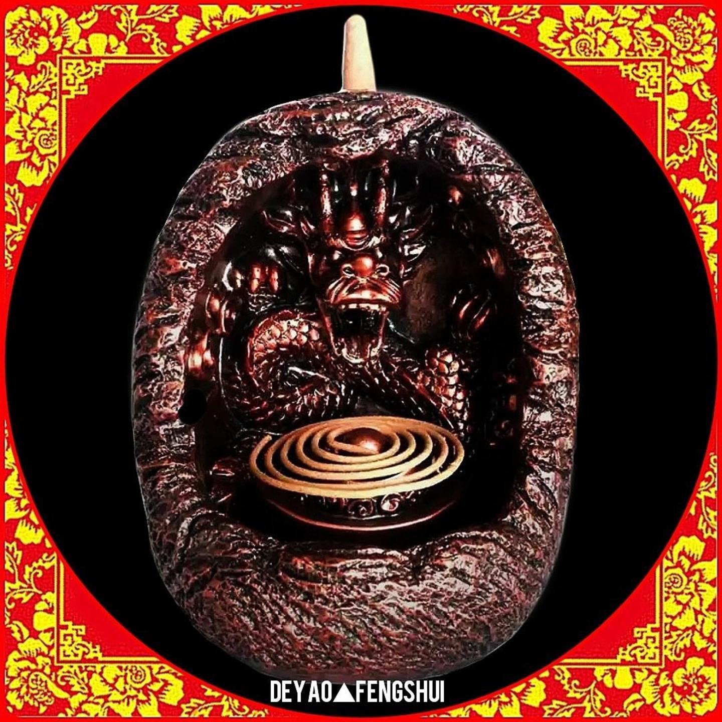 Auspicious Dragon Backflow Burner | 祥龙倒流香炉