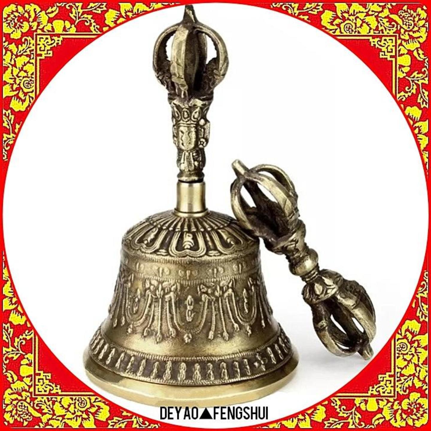 Religious Ritual Tibetan Ringing Bell | 金刚手摇铃