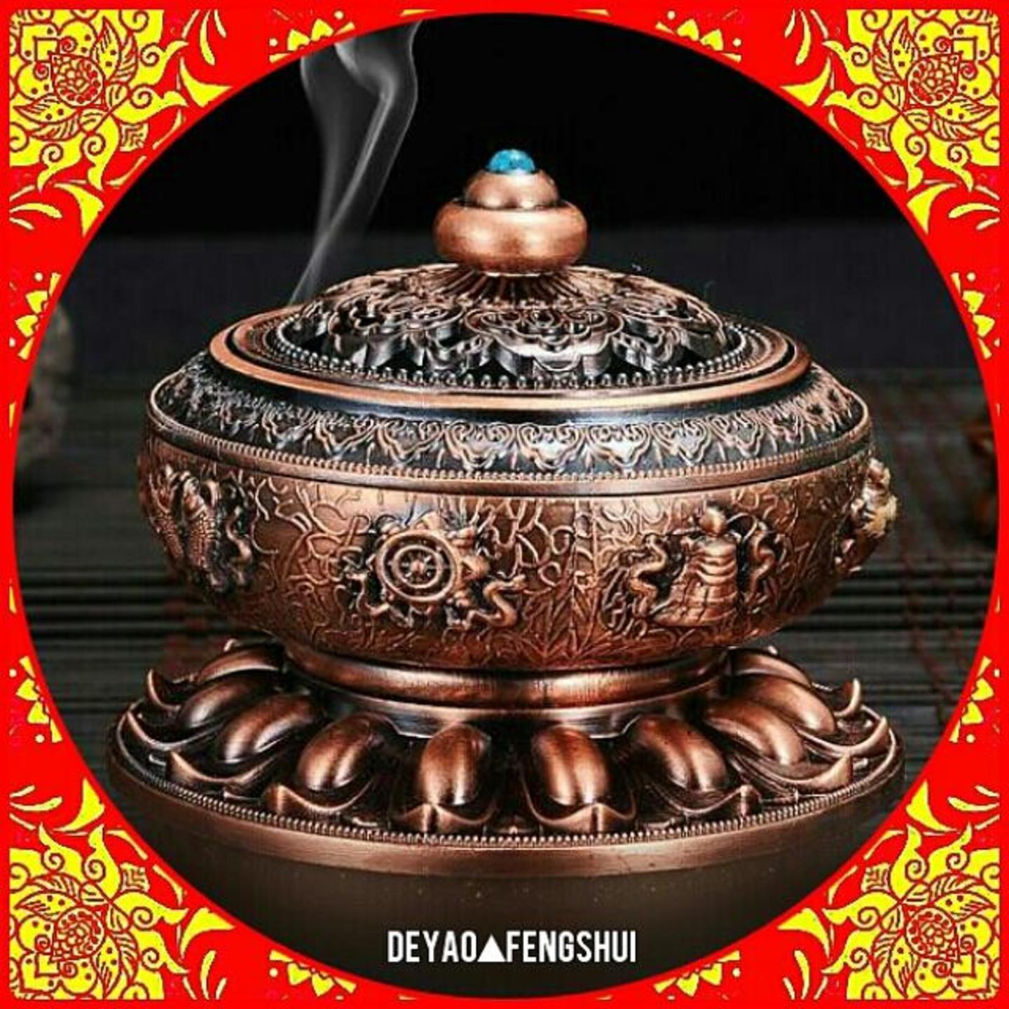 Tibetan Incense Burner  西藏盘香炉