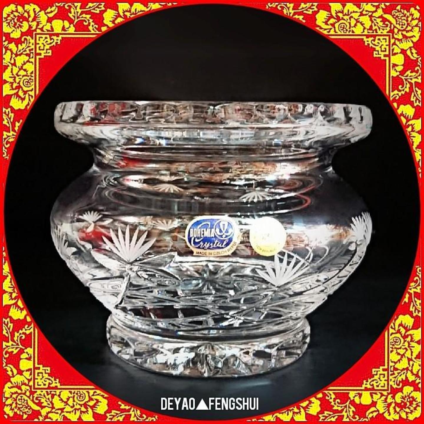 Authentic Bohemia Crystal Incense Burner