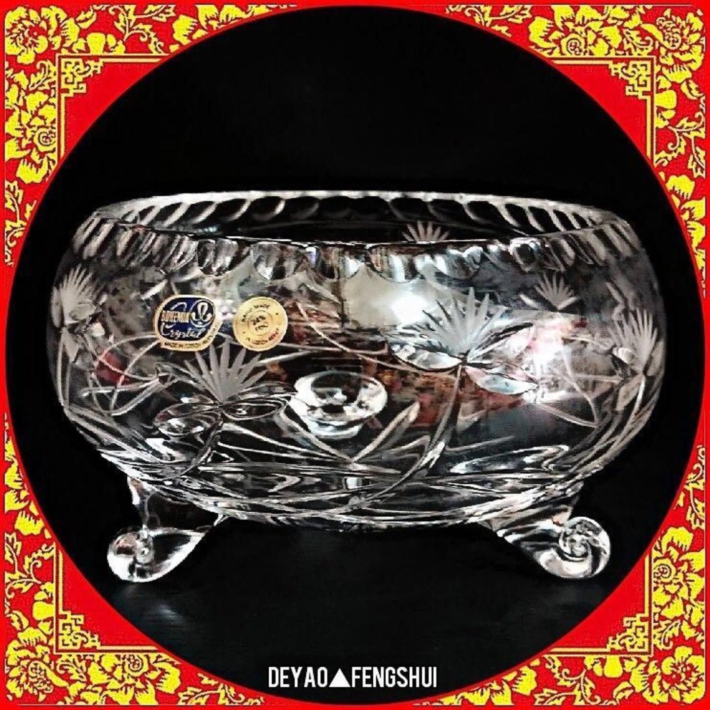 Authentic Bohemia Crystal Incense Burner