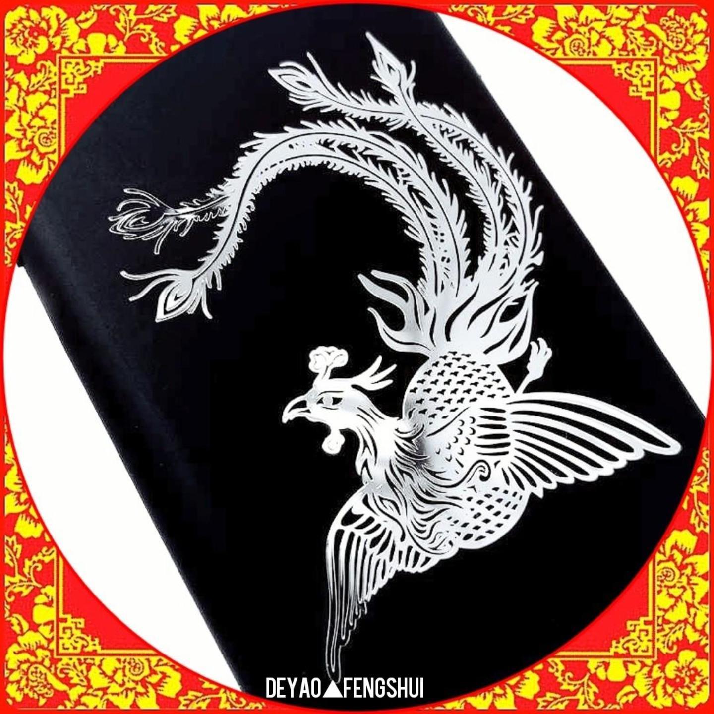 Metal Filigree Phoenix Sticker｜凤凰金属贴纸