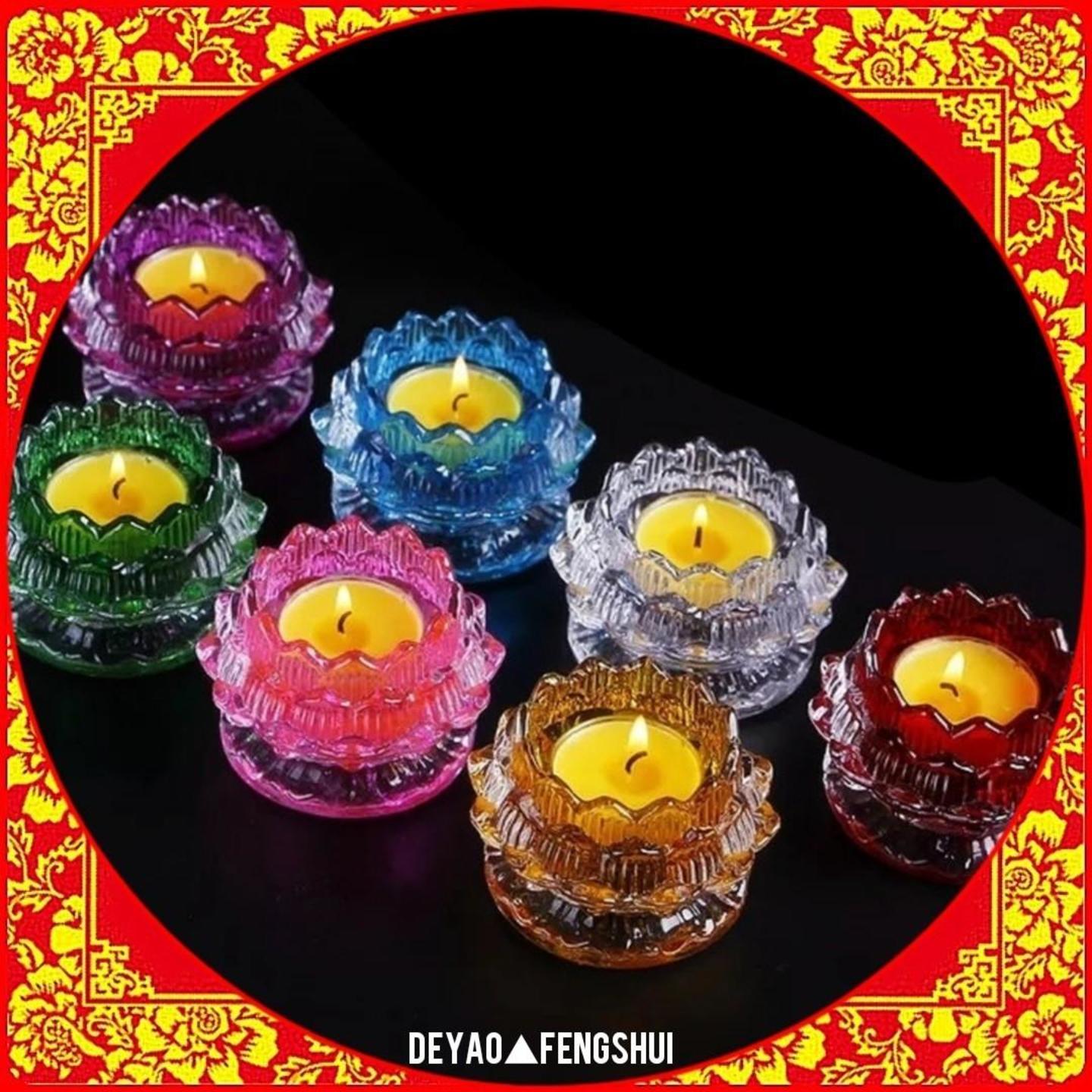 Tibetan Seven Star Lotus Candle Holder  西藏七星蜡烛台