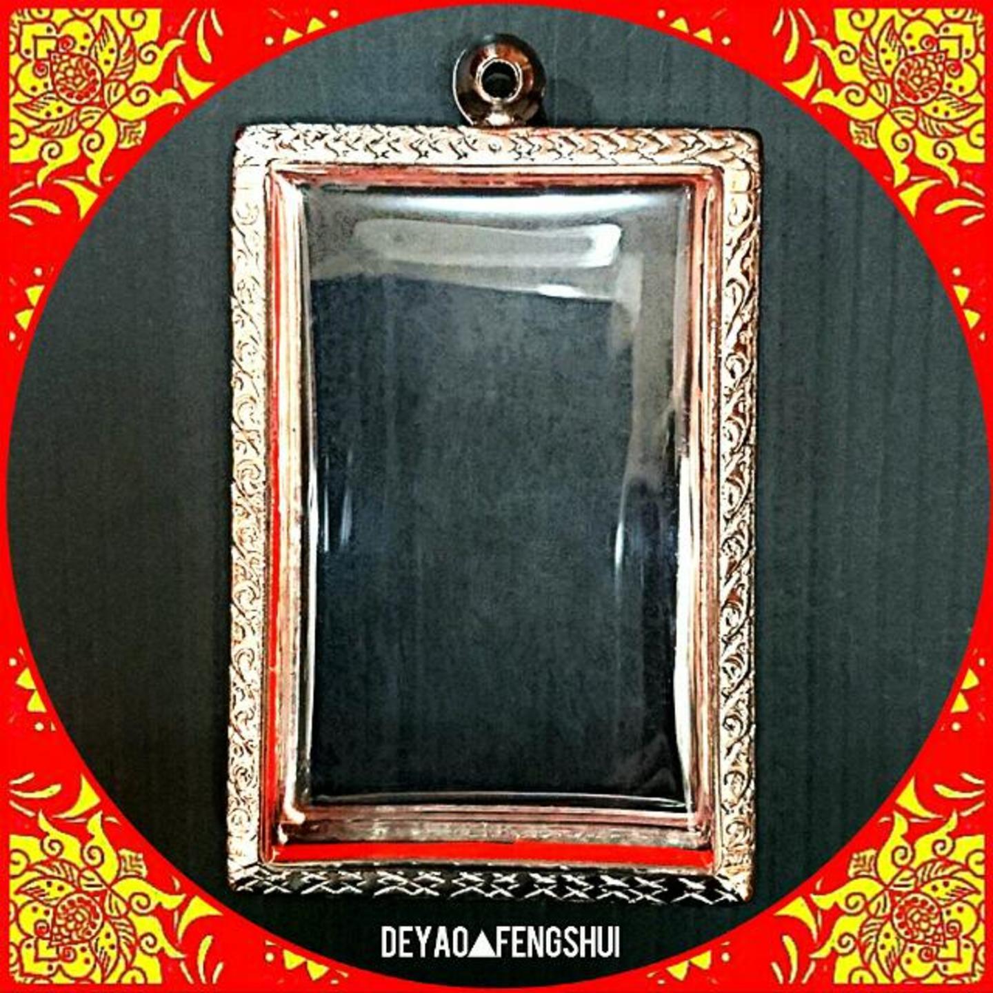 Religious Amulet Frame Protective Pendant Case | 牌壳