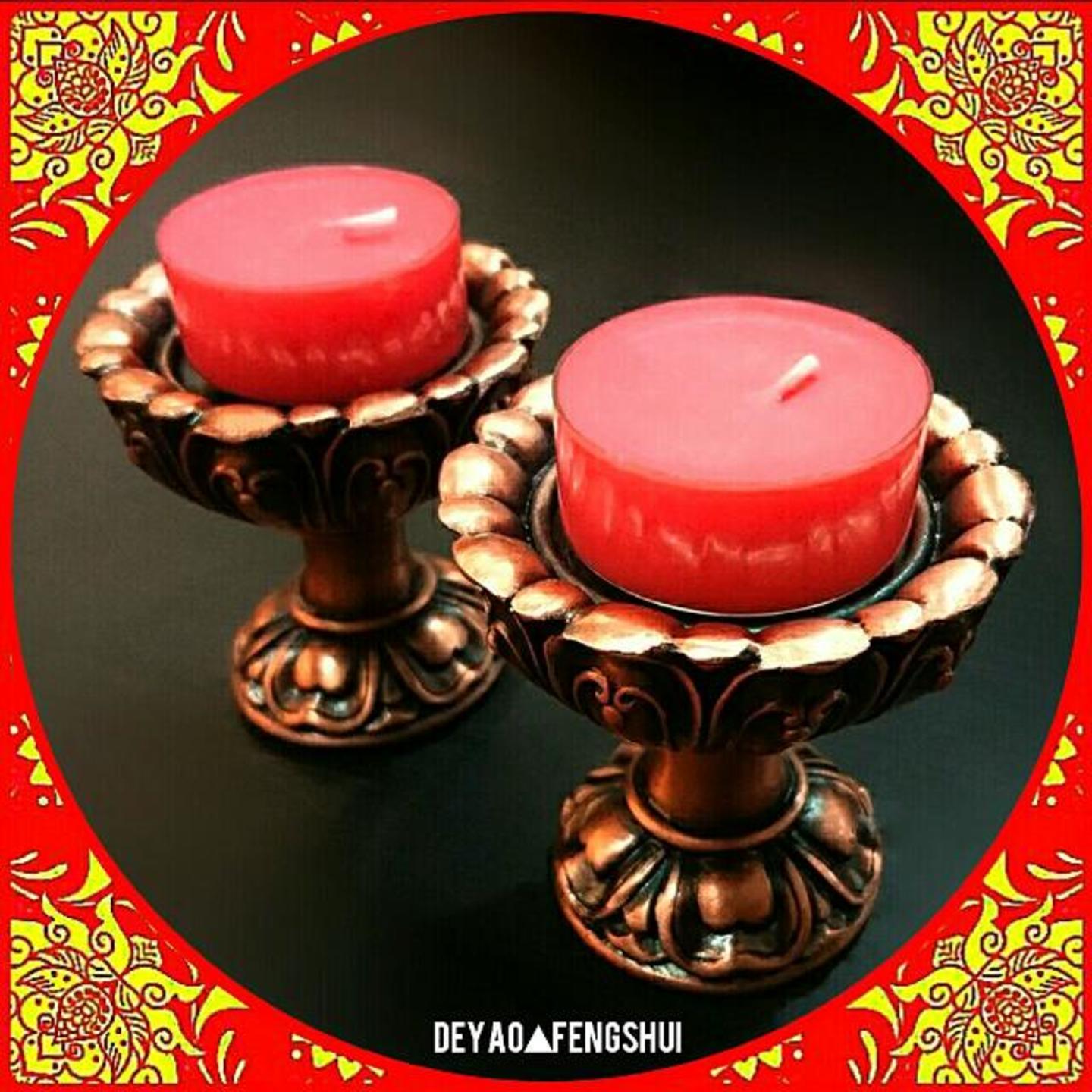 Tealight Prayer Offering Religious Lotus Lamp | 蜡烛台