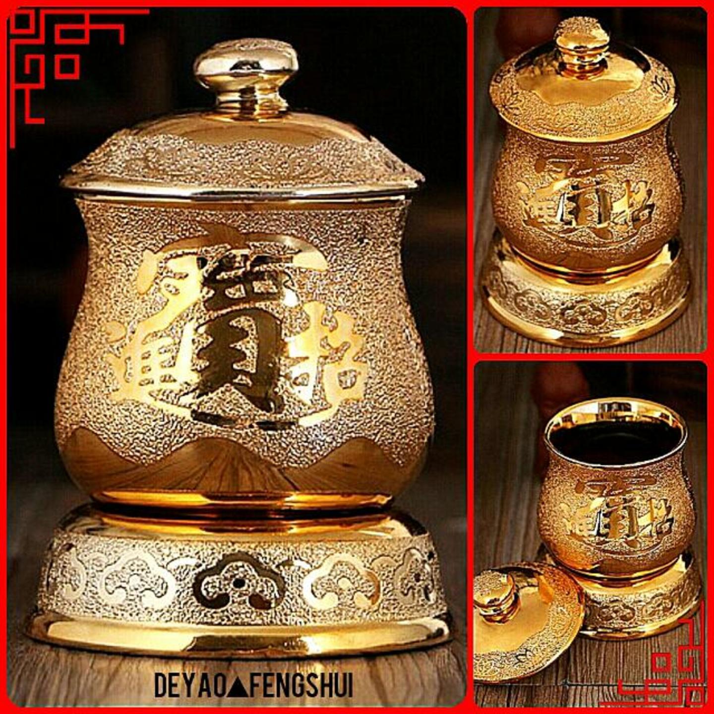 Religious Holy Water Offering Cup  陶瓷神供杯