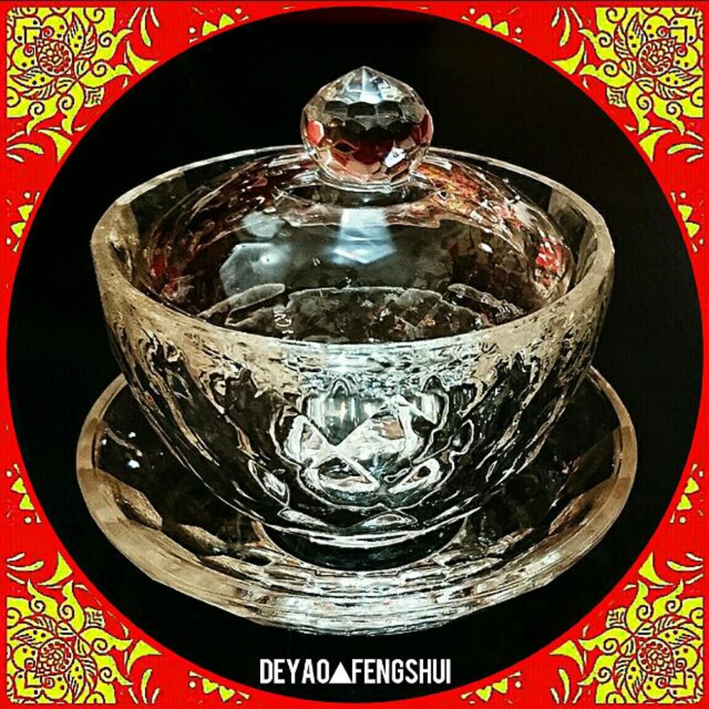 Crystal Cut Water Cup