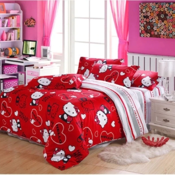 Beautiful Polycotton Bedsheet with 2 pillow covers