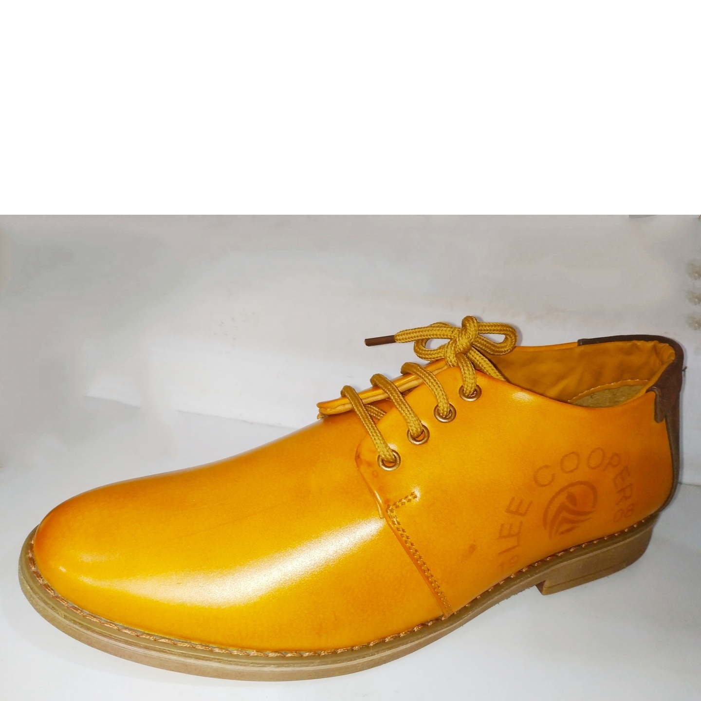 Brogue for men's - Tan Golden