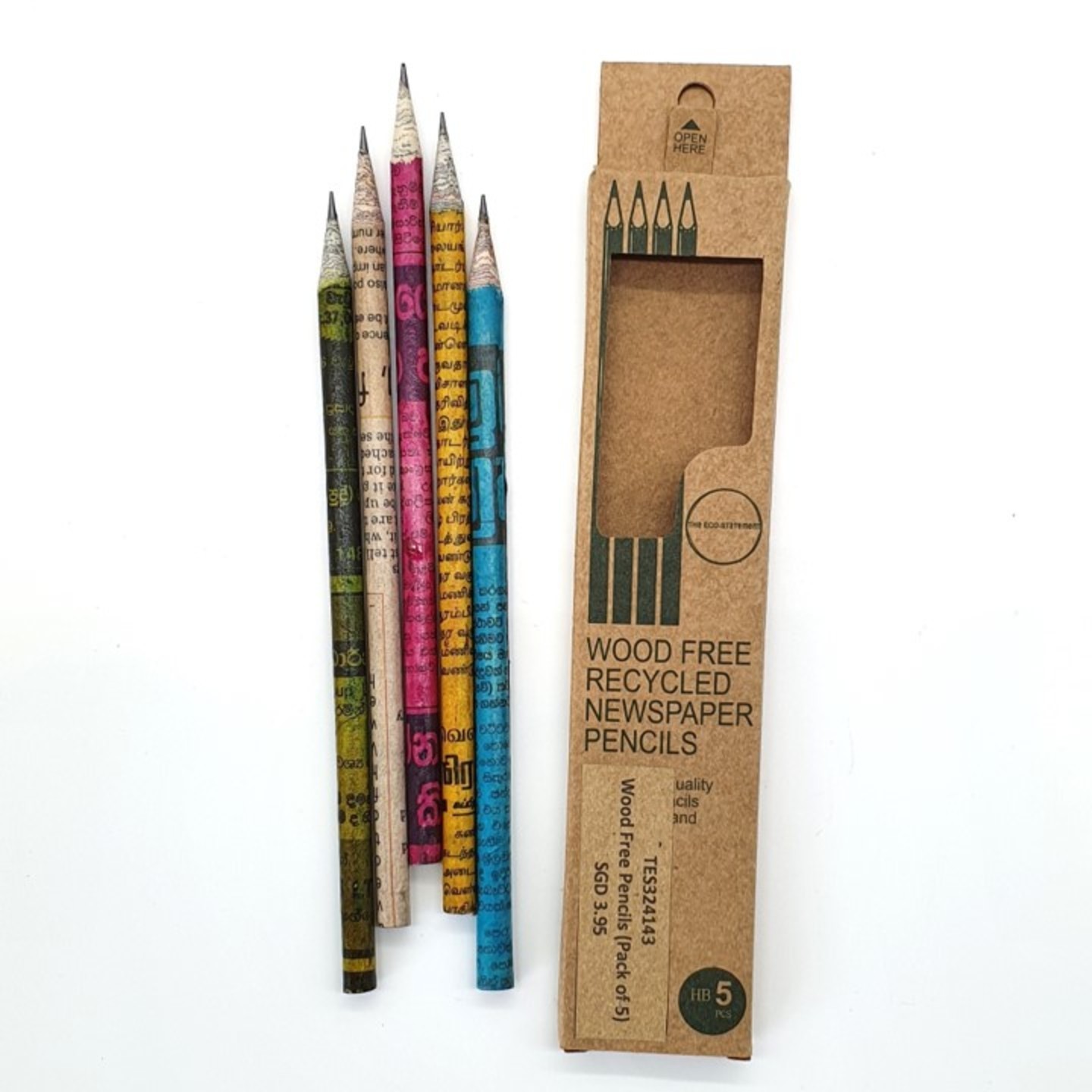 Wood-free Pencils Pack of 5