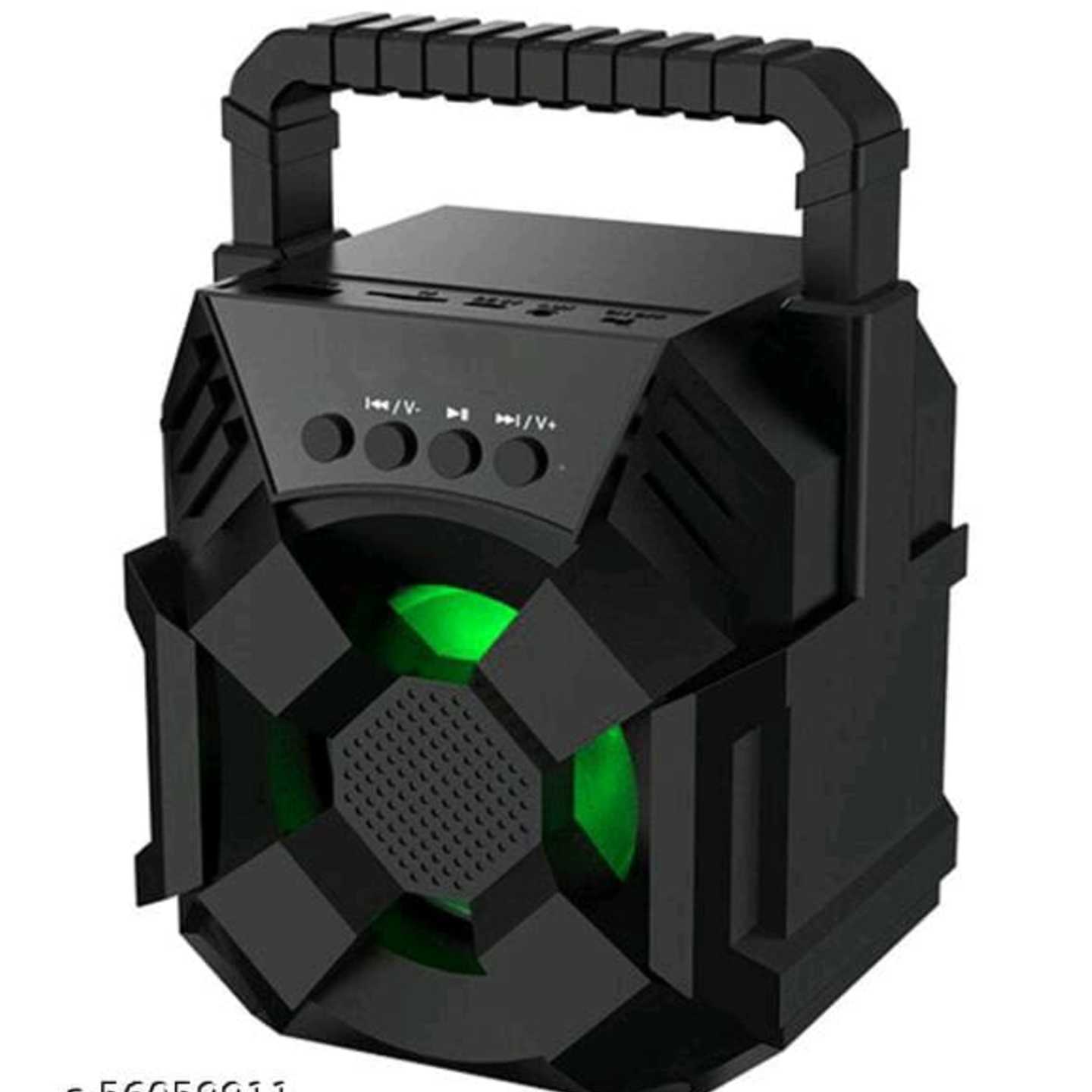 BRAND NEW WS-01 Portable Super deep Bass dj Sound Wireless Rechargeable |Led Colour Changing Lights | mini Home theatre| Trolley Speaker Support TF/USB/Pen Drive/AUX Slot 10 W Bluetooth Speaker
