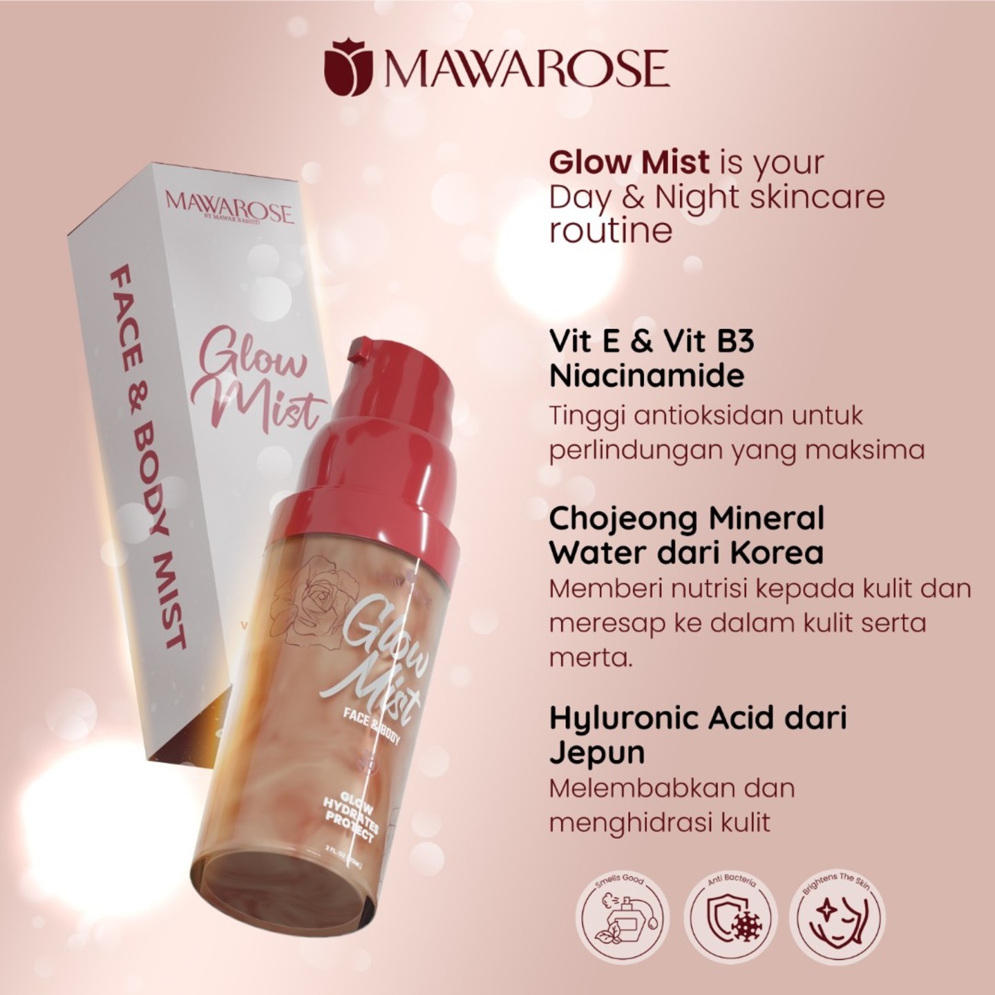 Mawarose GLOW MIST (New Look)