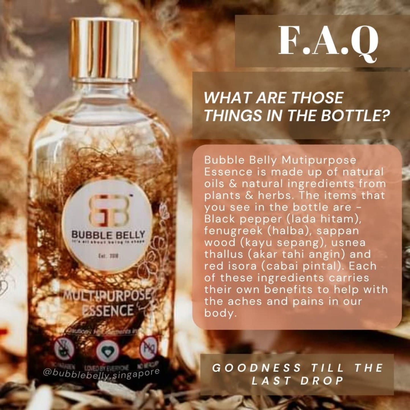 Bubble Belly Oil