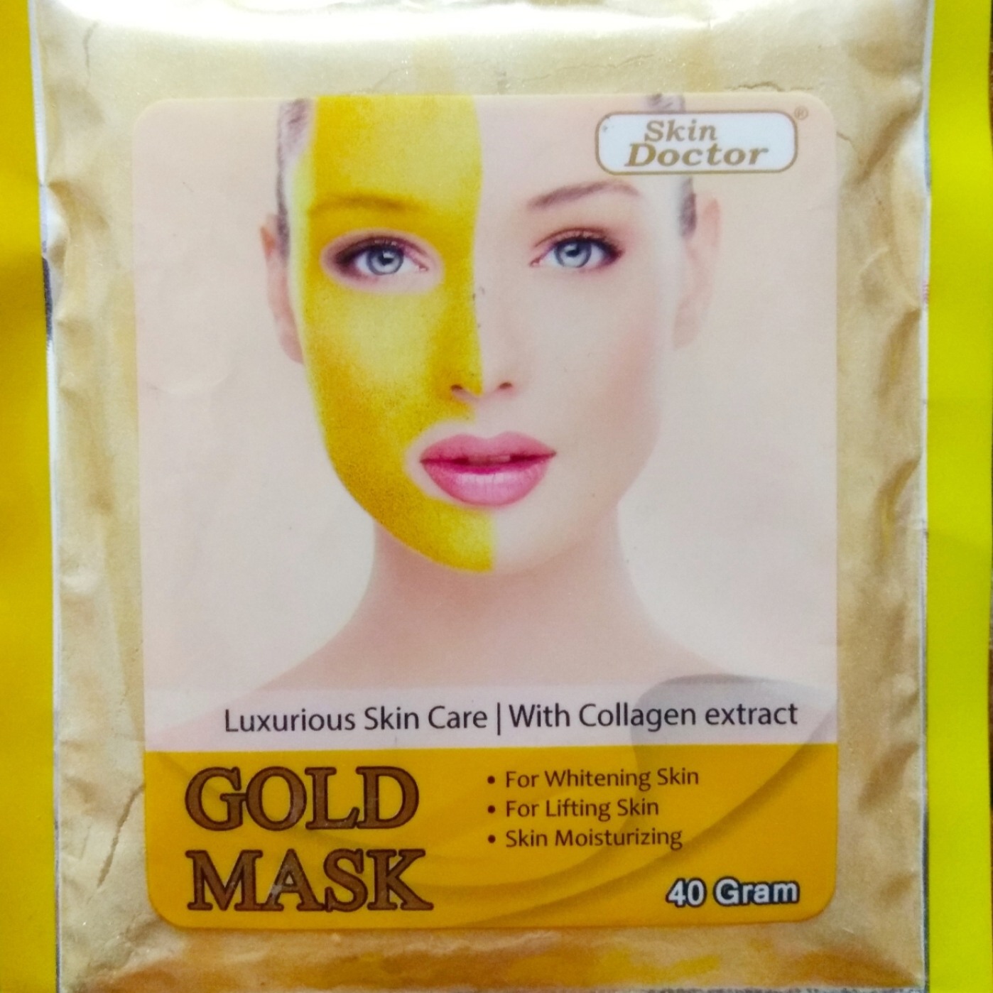 Skin Doctor - Gold Mask