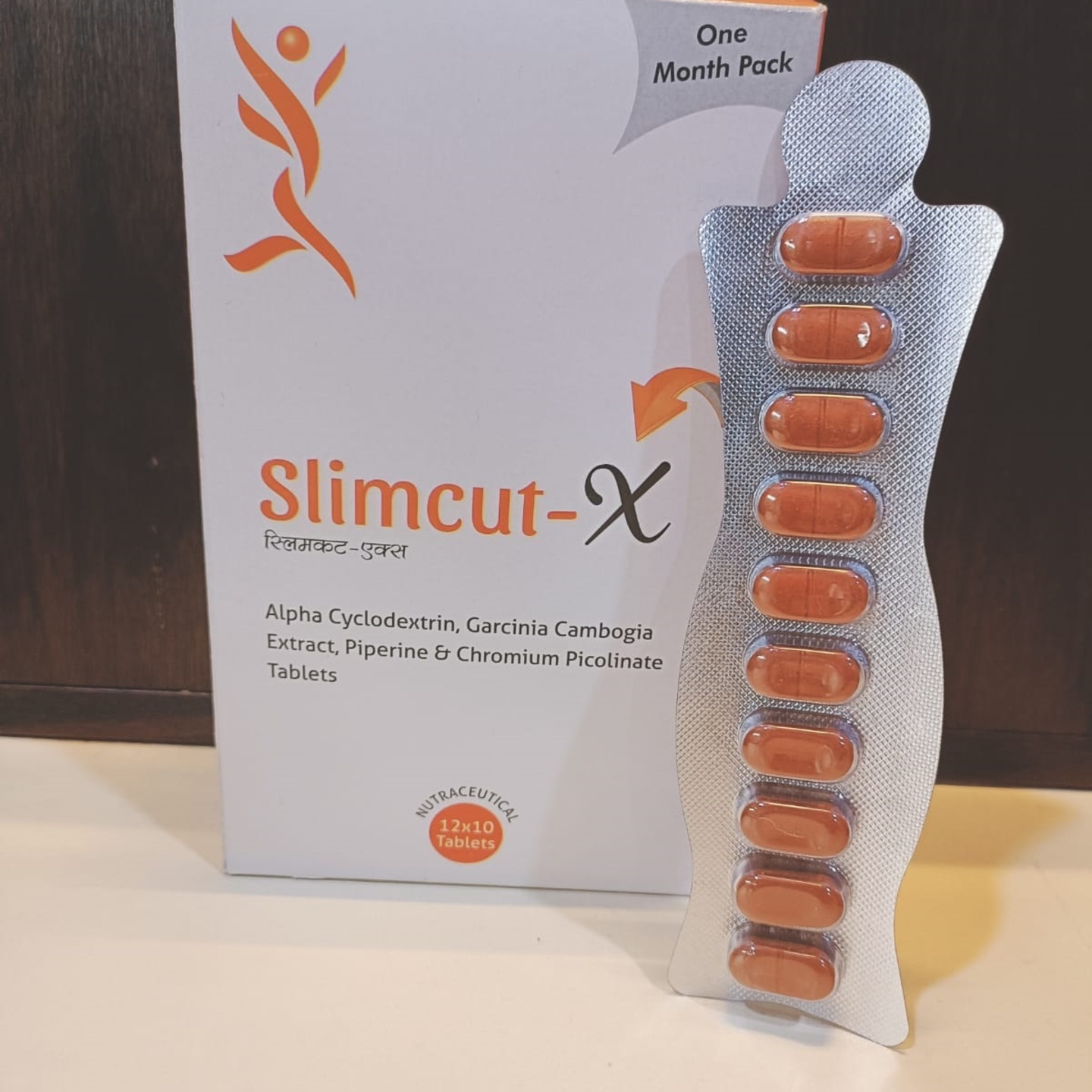 Slim Cut X - 1 month Pack - 120 tablets